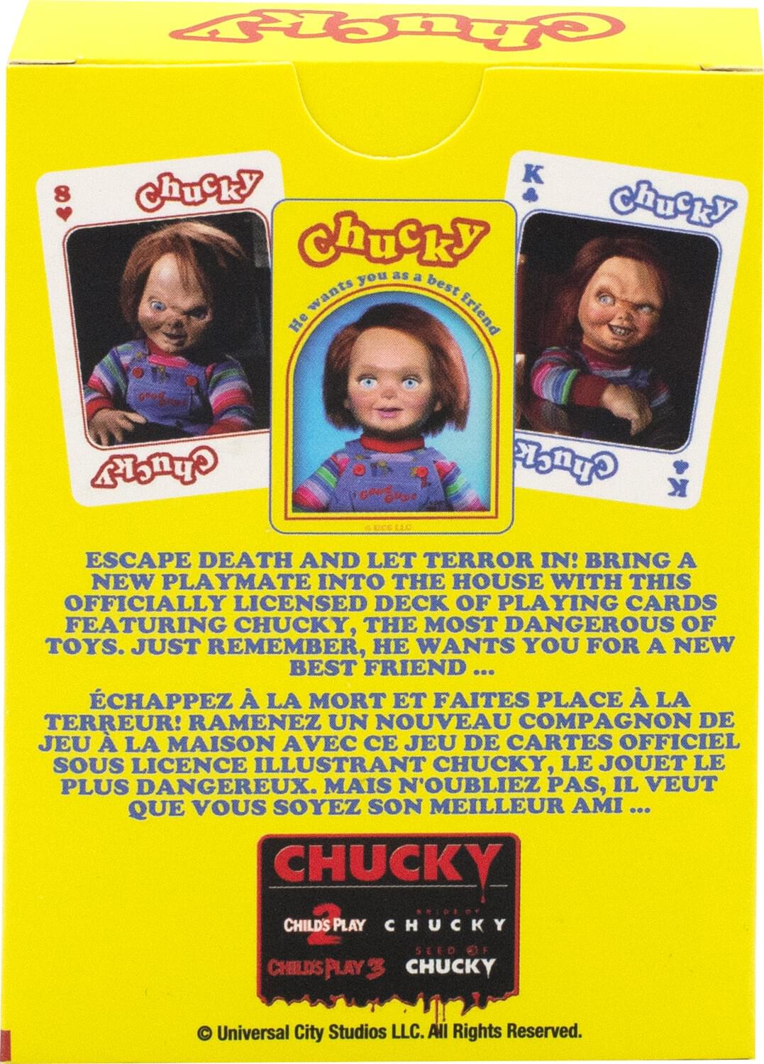 Child's Play Chucky Playing Cards | 52 Card Deck + 2 Jokers - Image 4