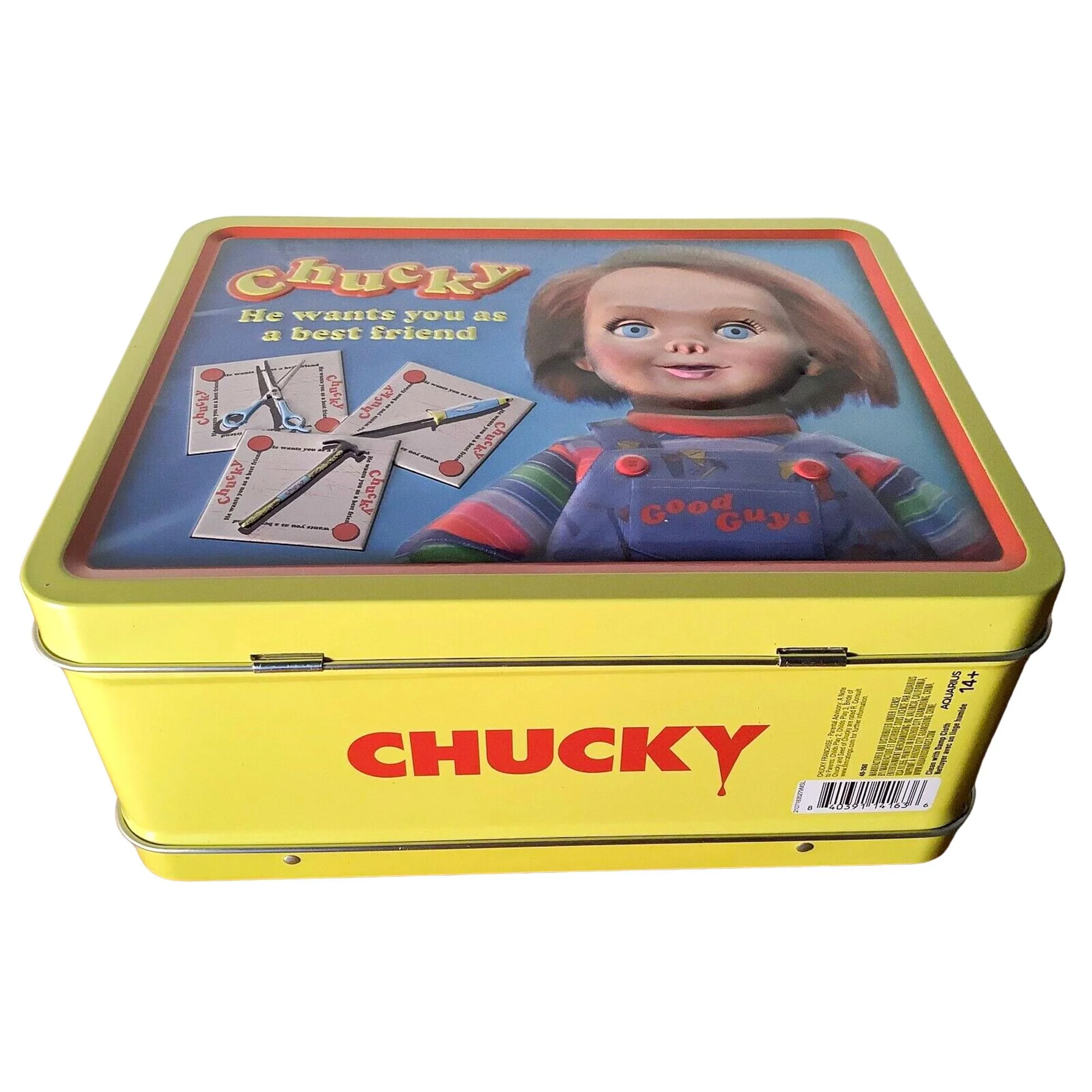Childs Play Good Guy Chucky Tin Fun Box - Image 4