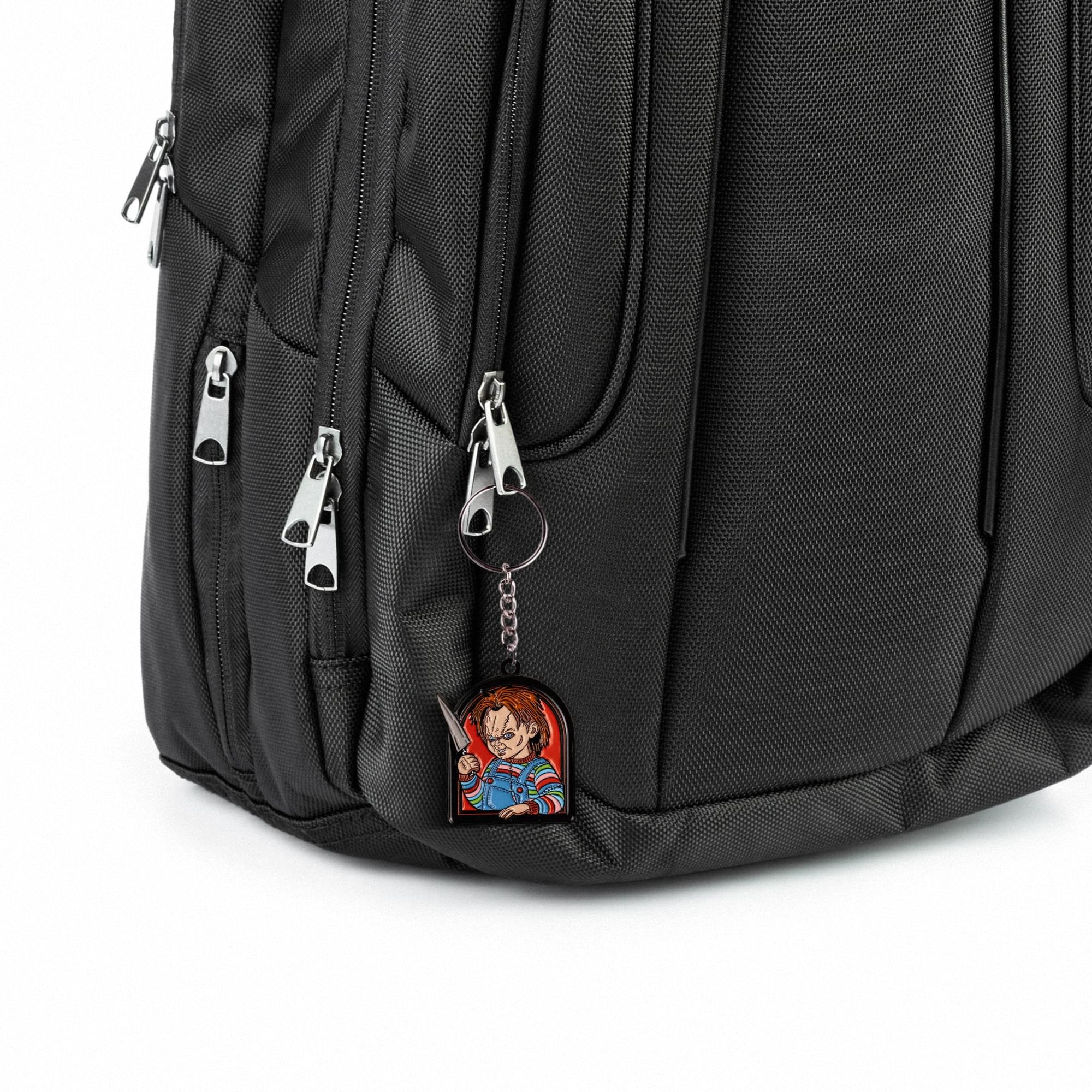 Child's Play Seed of Chucky Chucky Enamel Keychain - Image 2