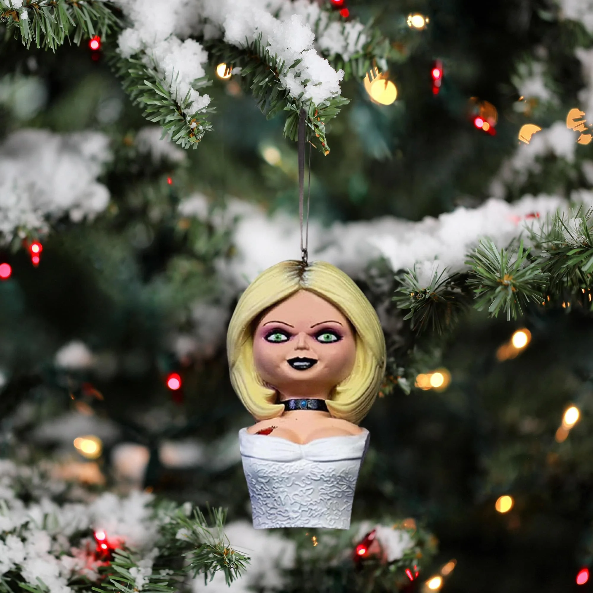 Childs Play Seed of Chucky Holiday Horrors Ornament | Tiffany Bust - Image 3