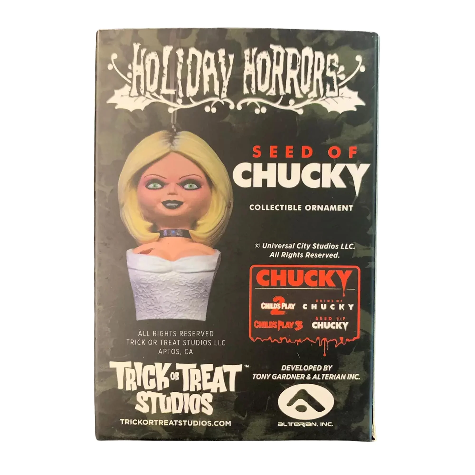 Childs Play Seed of Chucky Holiday Horrors Ornament | Tiffany Bust - Image 5
