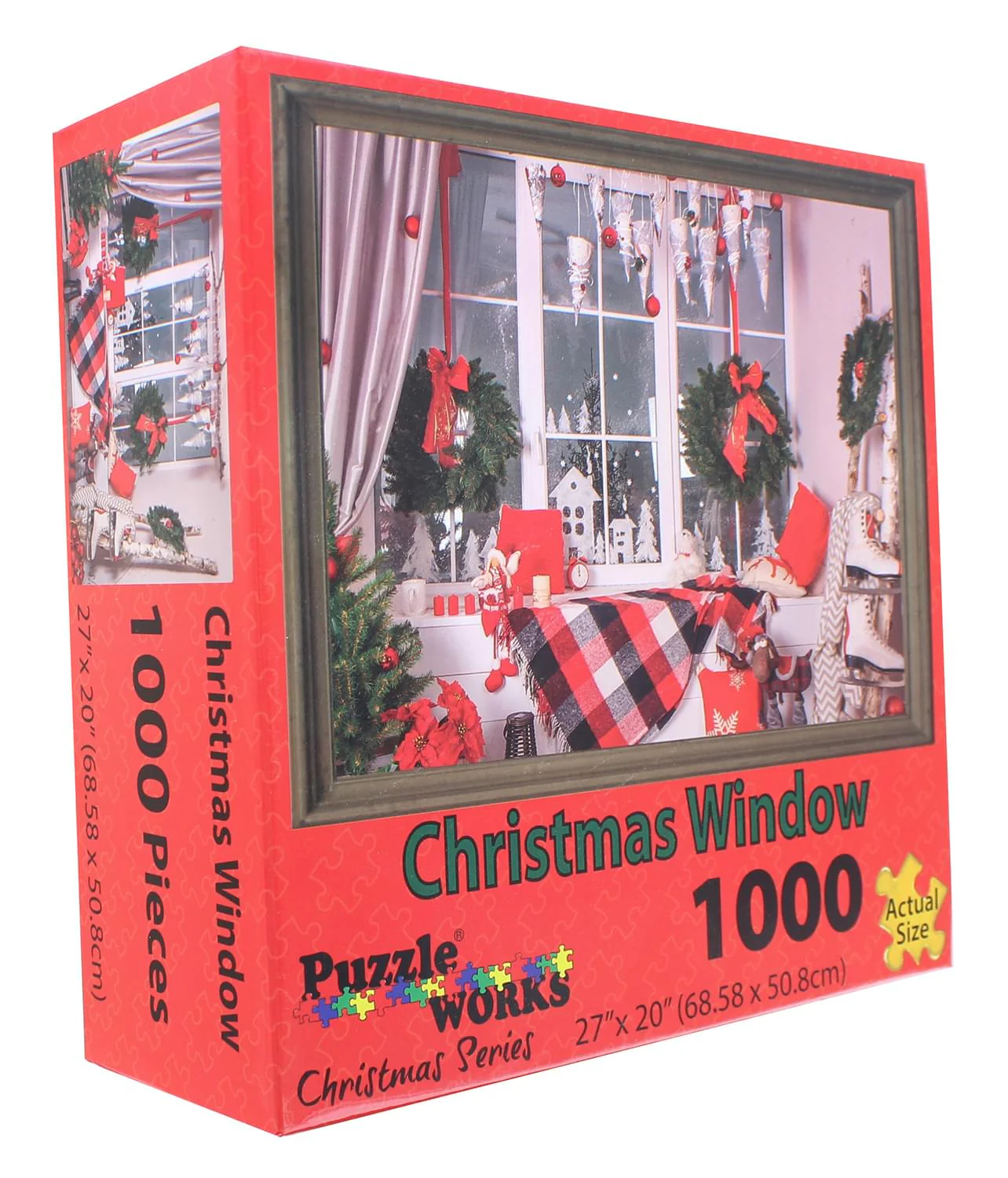 Christmas Window 1000 Piece Jigsaw Puzzle - Image 3
