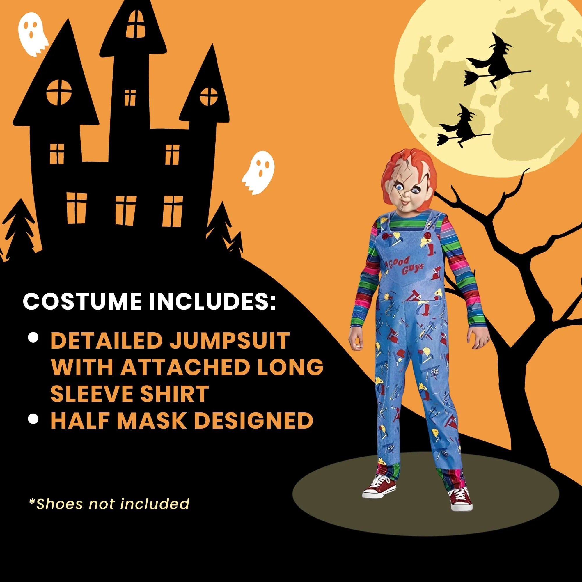Childs Play Chucky Classic Child Costume - Image 7