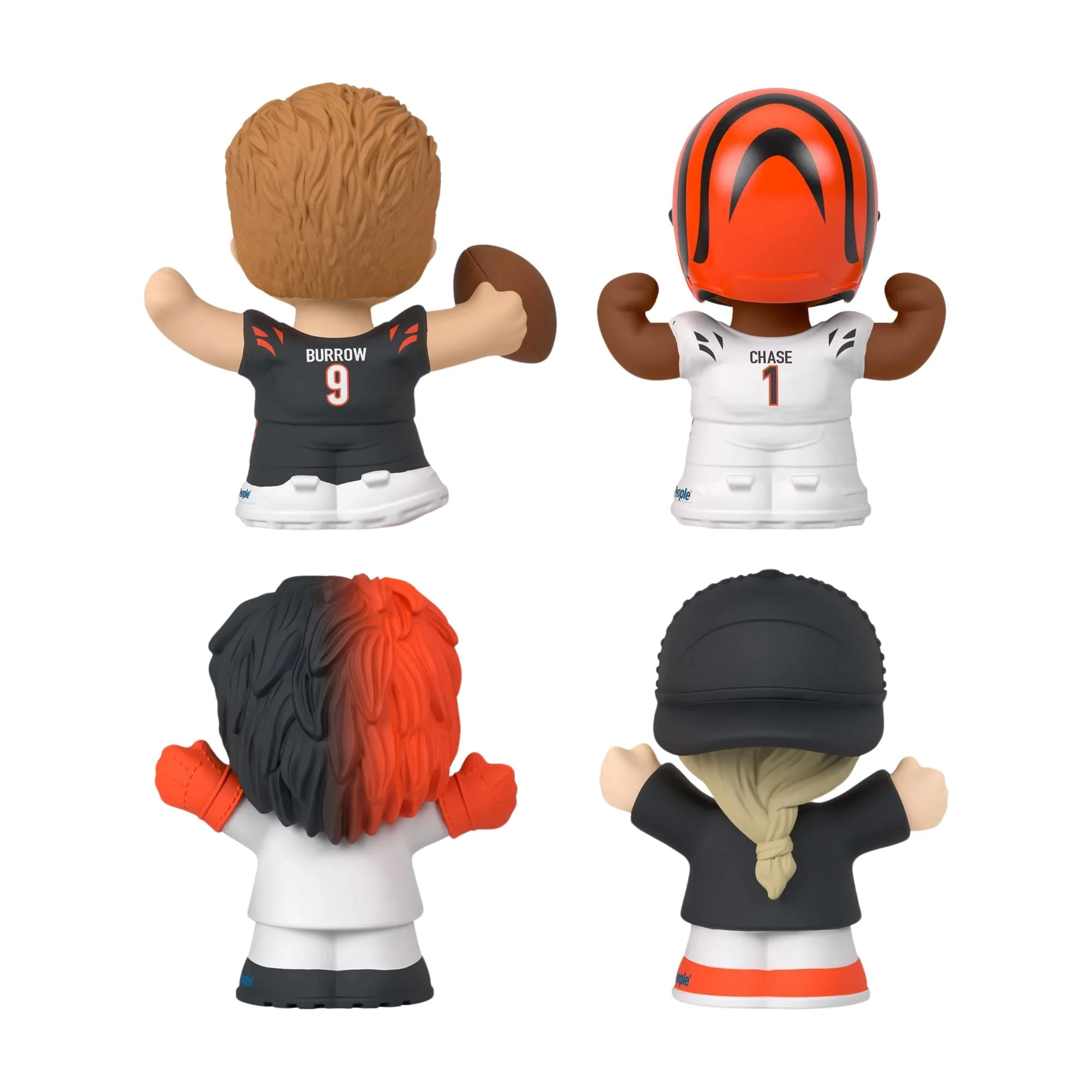 Cincinnati Bengals 4-Piece NFL Little People Collector Set - Image 4