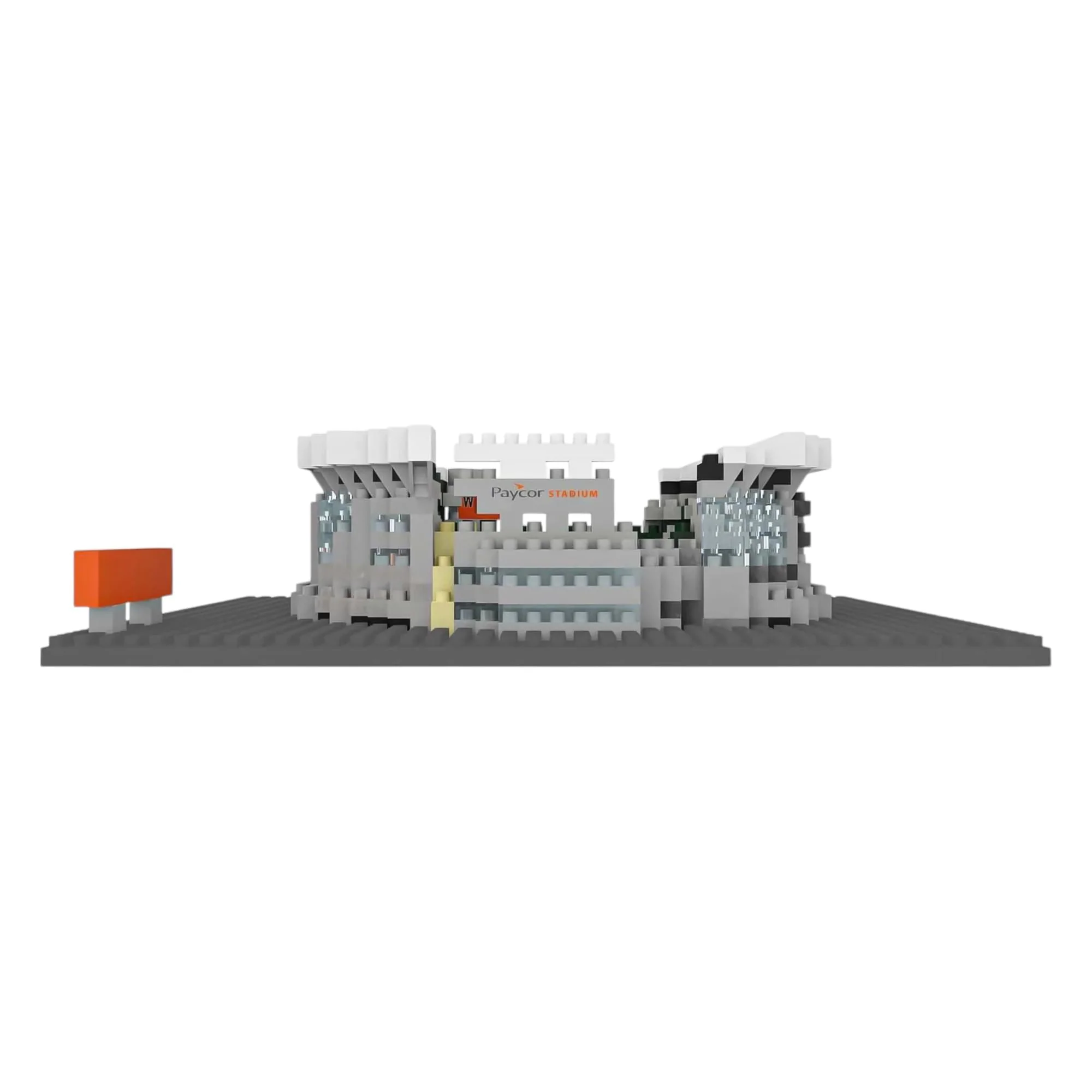Cincinnati Bengals NFL BRXLZ Mini Stadium 811-Piece Building Block Set - Image 4