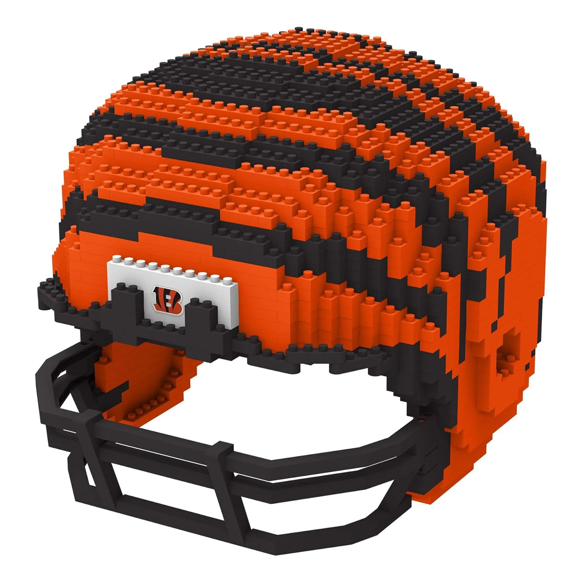 Cincinnati Bengals NFL FOCO BRXLZ Helmet Building Block Set - Image 5