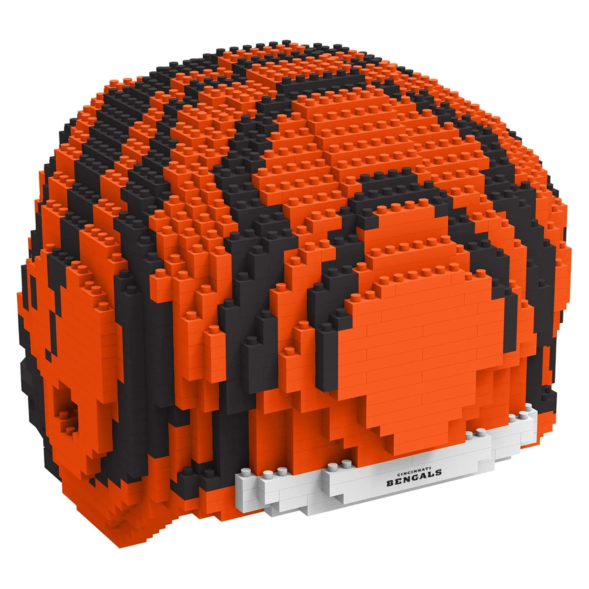 Cincinnati Bengals NFL FOCO BRXLZ Helmet Building Block Set - Image 6