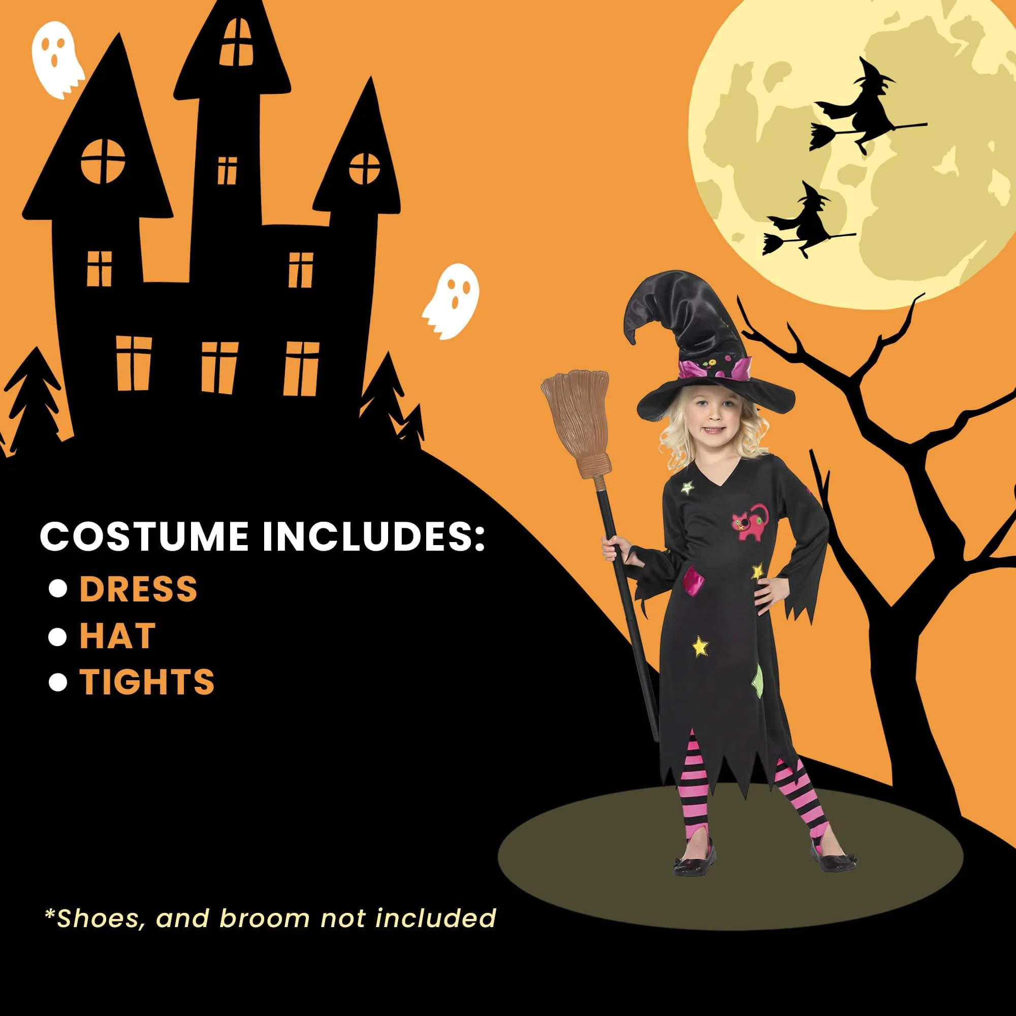 Cinder Witch Child Costume - Image 7