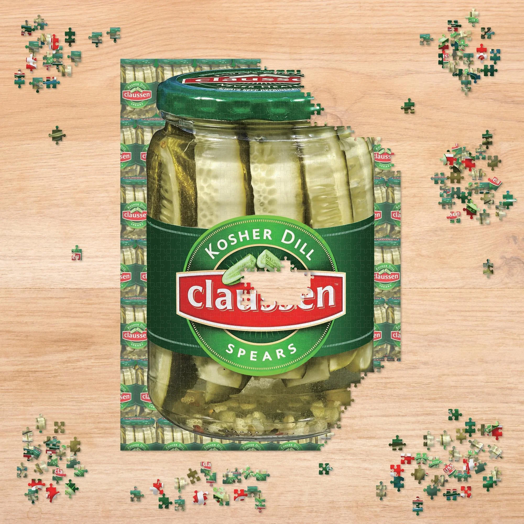 Claussen Pickles 1000-Piece Jigsaw Puzzle | Toynk Exclusive - Image 2