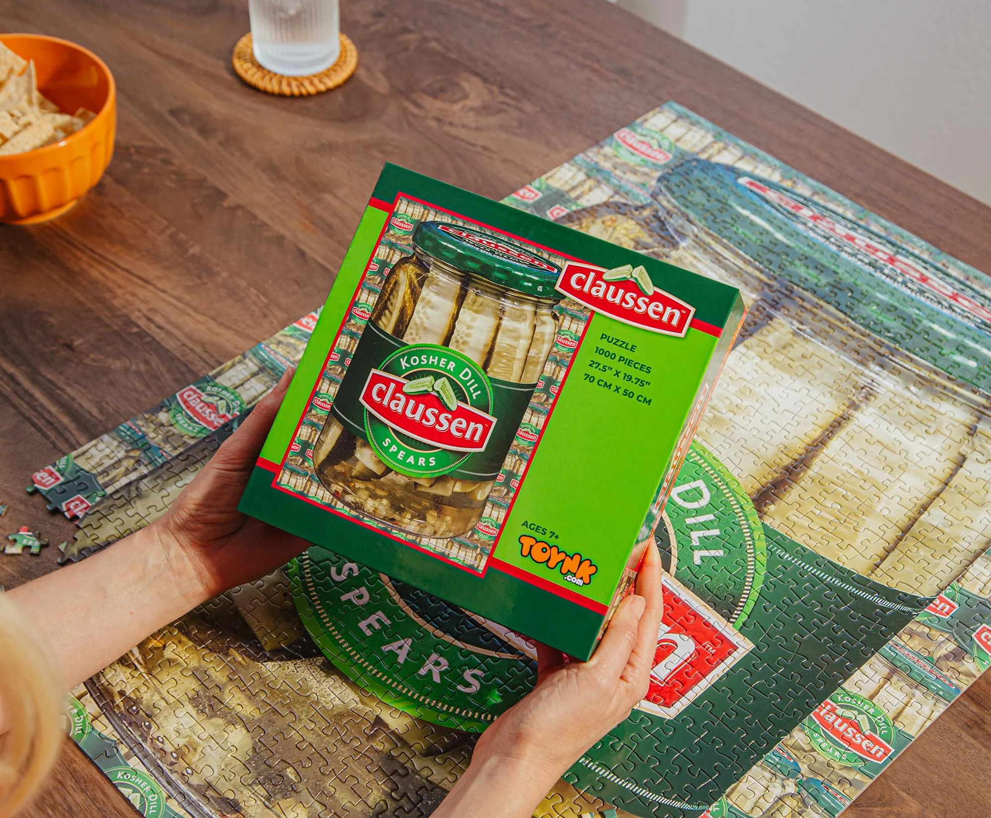 Claussen Pickles 1000-Piece Jigsaw Puzzle | Toynk Exclusive - Image 5