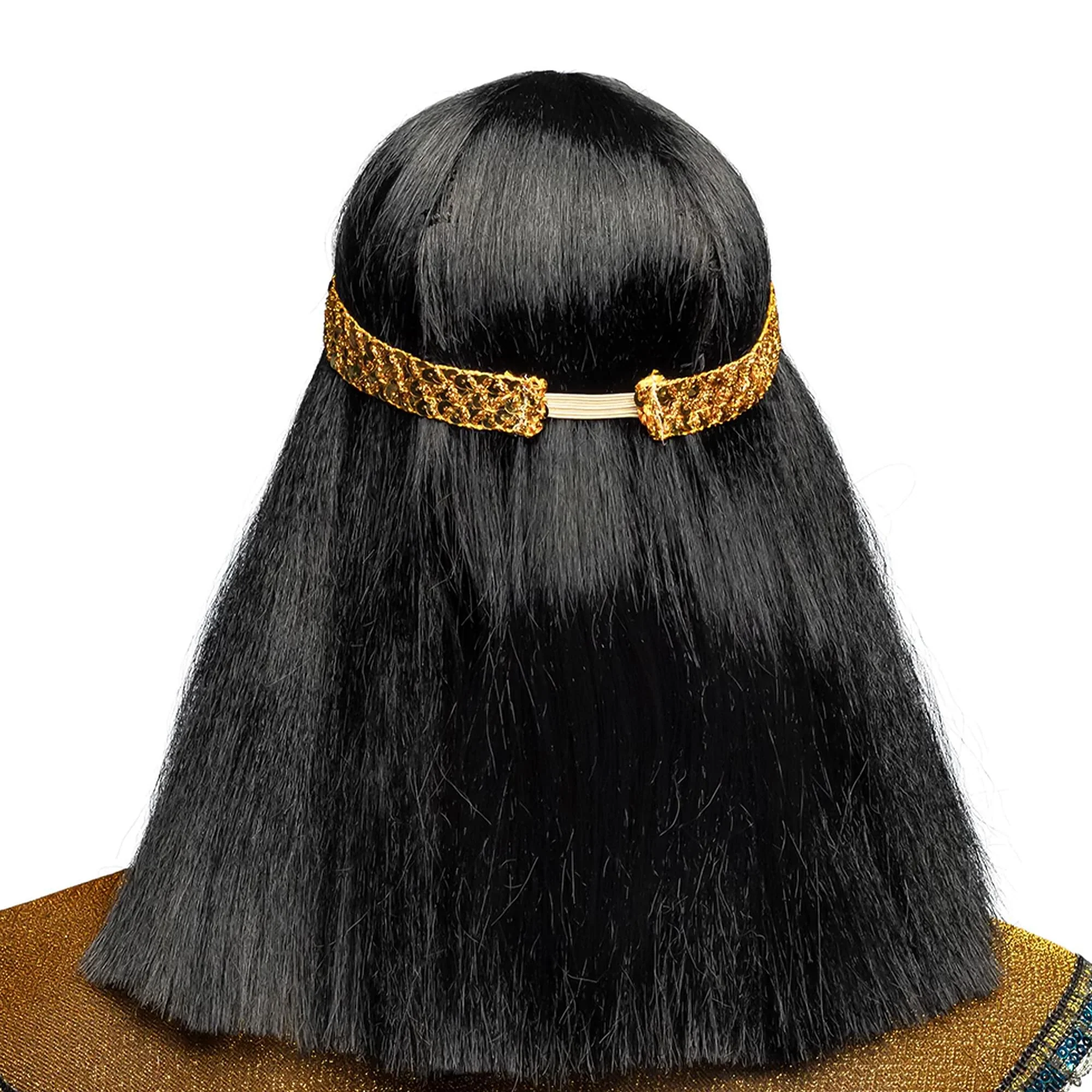 Cleopatra Adult Costume Wig | Black - Image 4