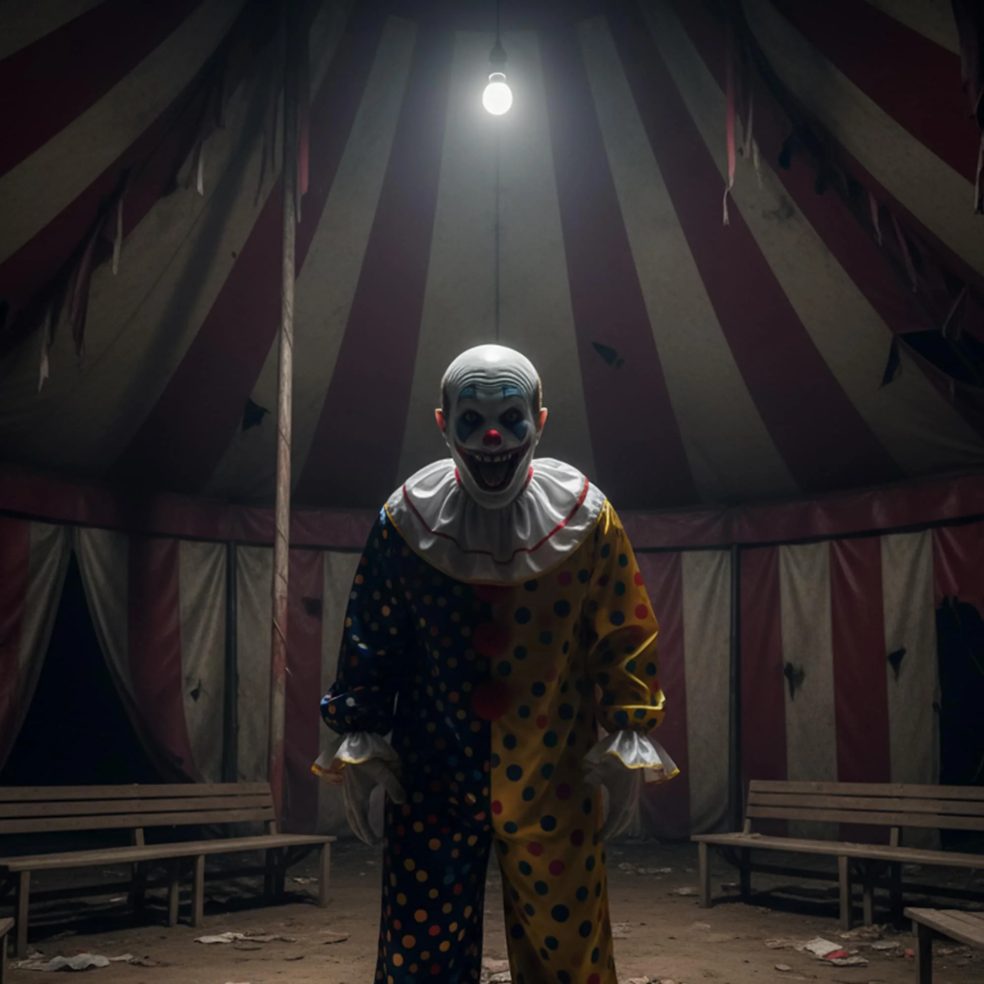 Clown Fx Makeup Kit Costume Accessory - Image 4