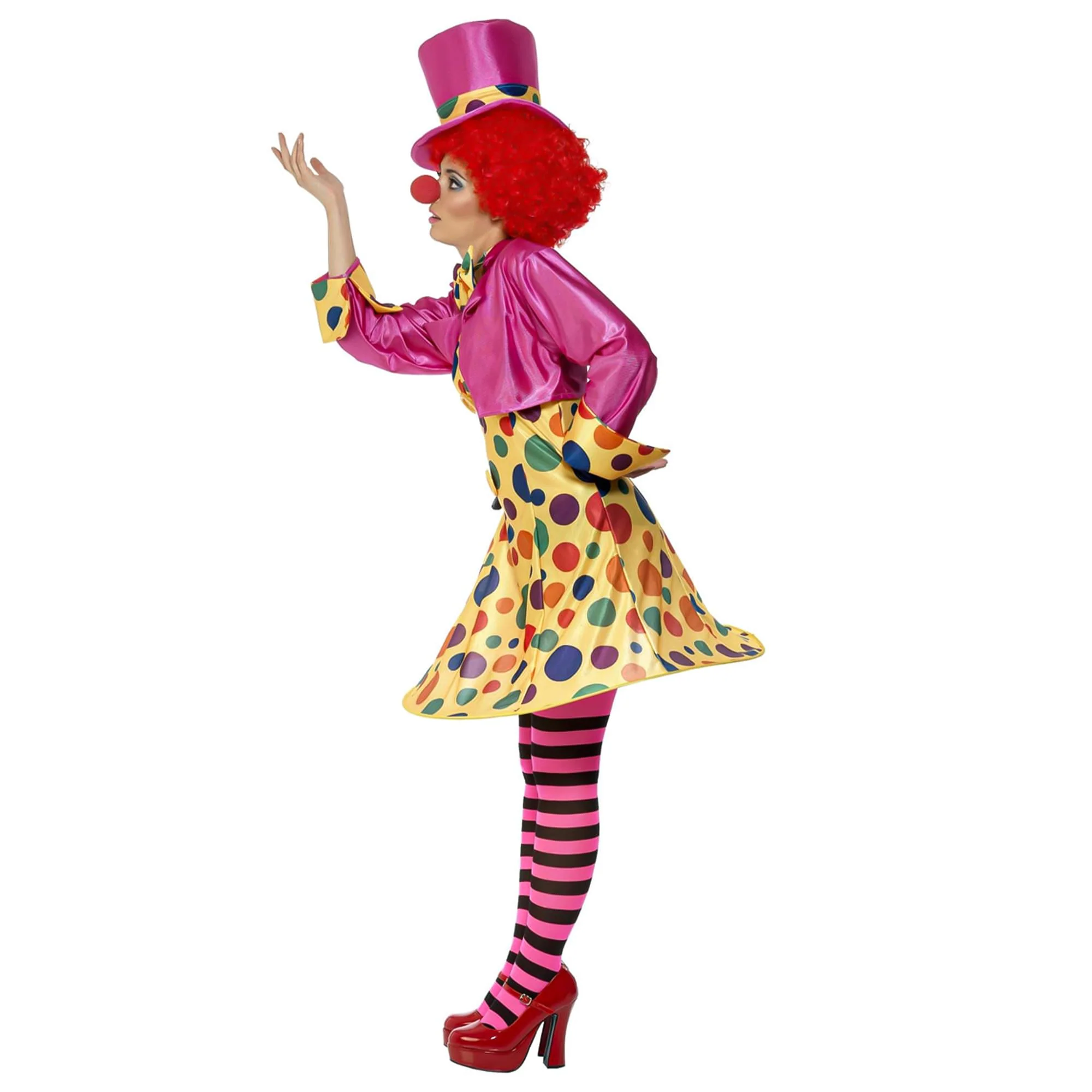 Clown Lady Adult Costume - Image 3