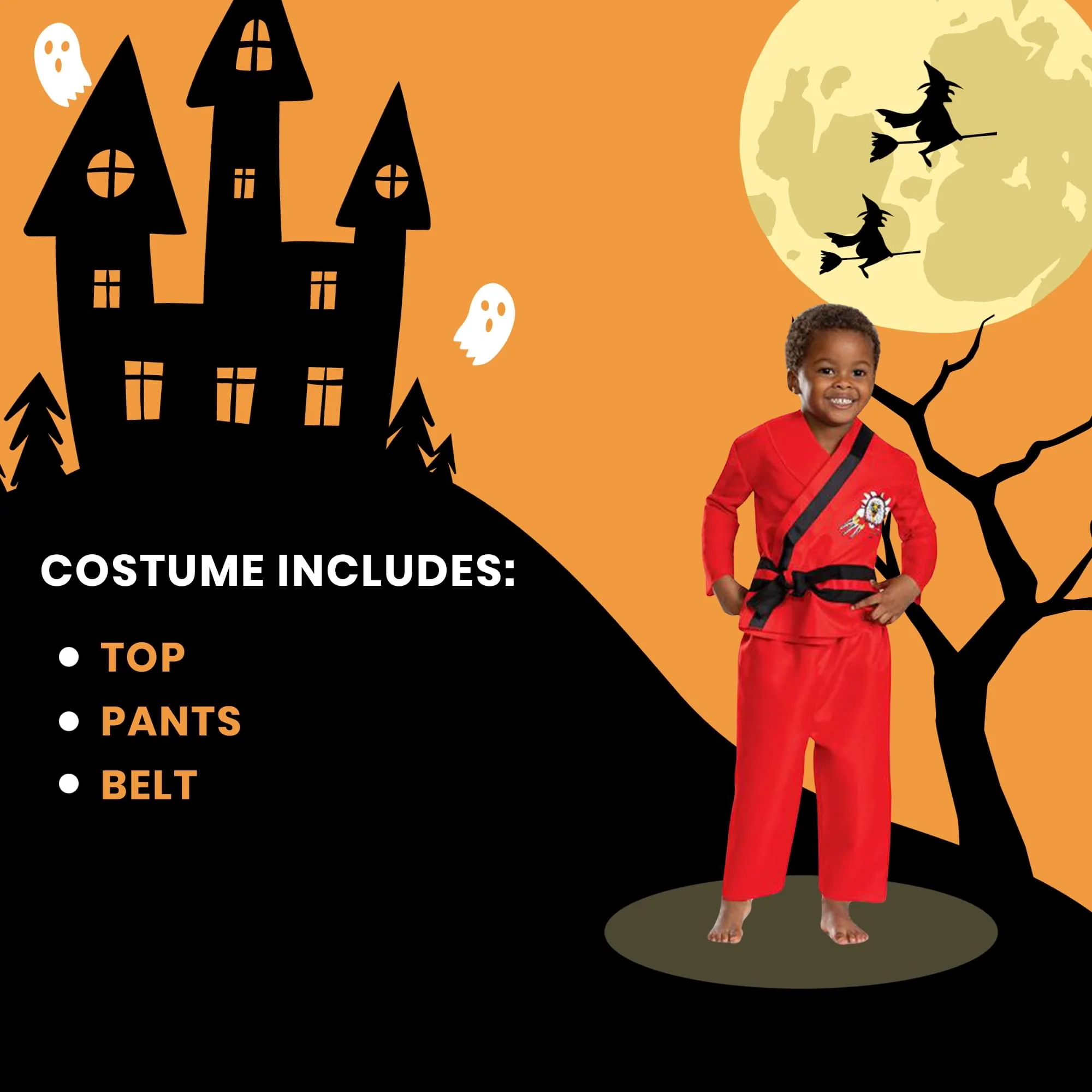 Cobra Kai Eagle Fang Classic Boys Costume - Image 36