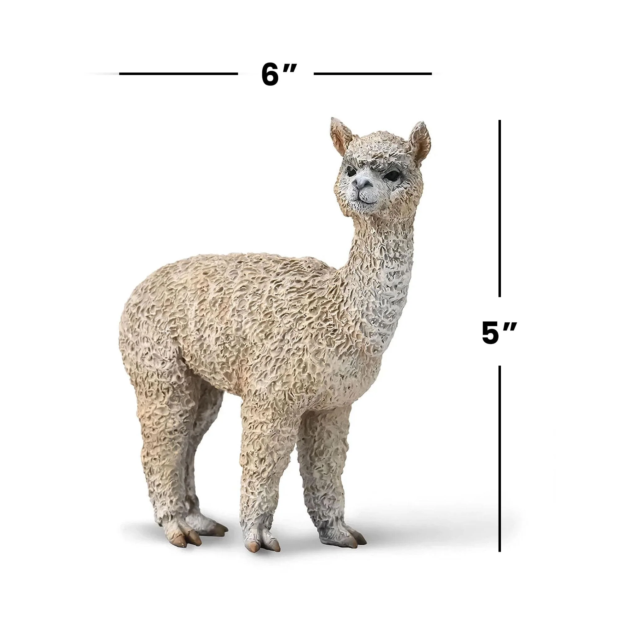 CollectA Farm Life Collection Miniature Figure | Alpaca - Image 4