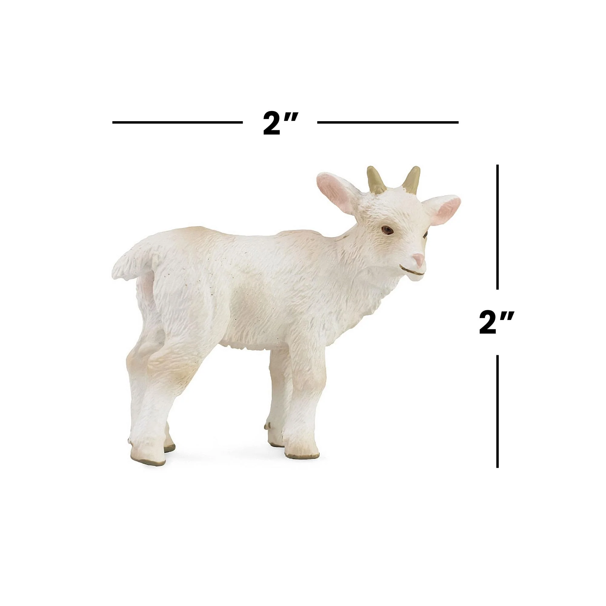 CollectA Farm Life Collection Miniature Figure | Standing Goat Kid - Image 4