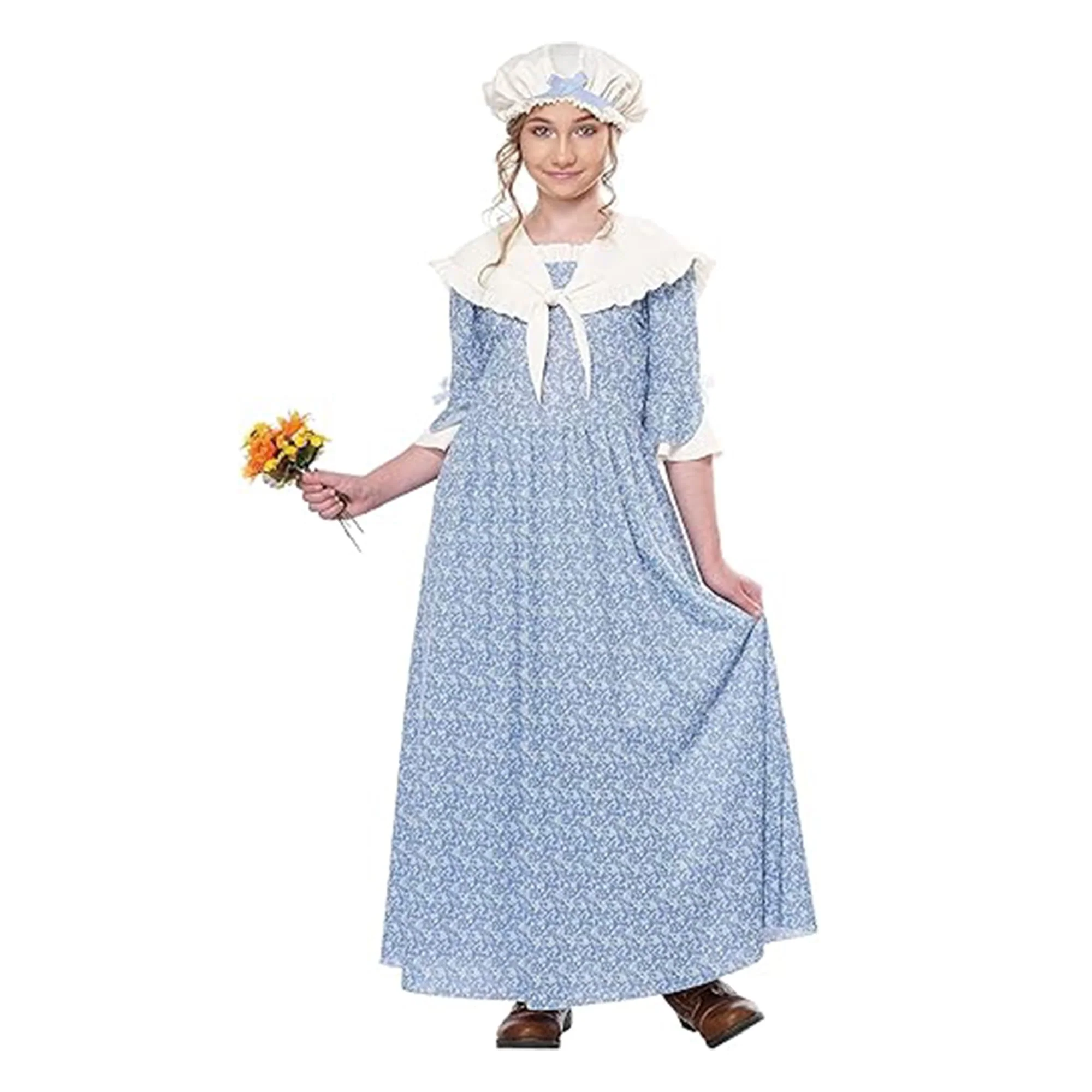 Colonial Village Girl Child Costume - Image 3