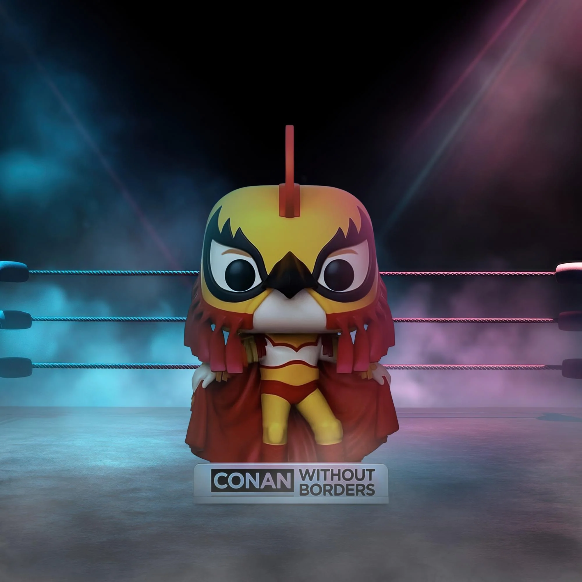 Conan O'Brien Funko POP Vinyl Figure | Conan as Luchador - Image 5