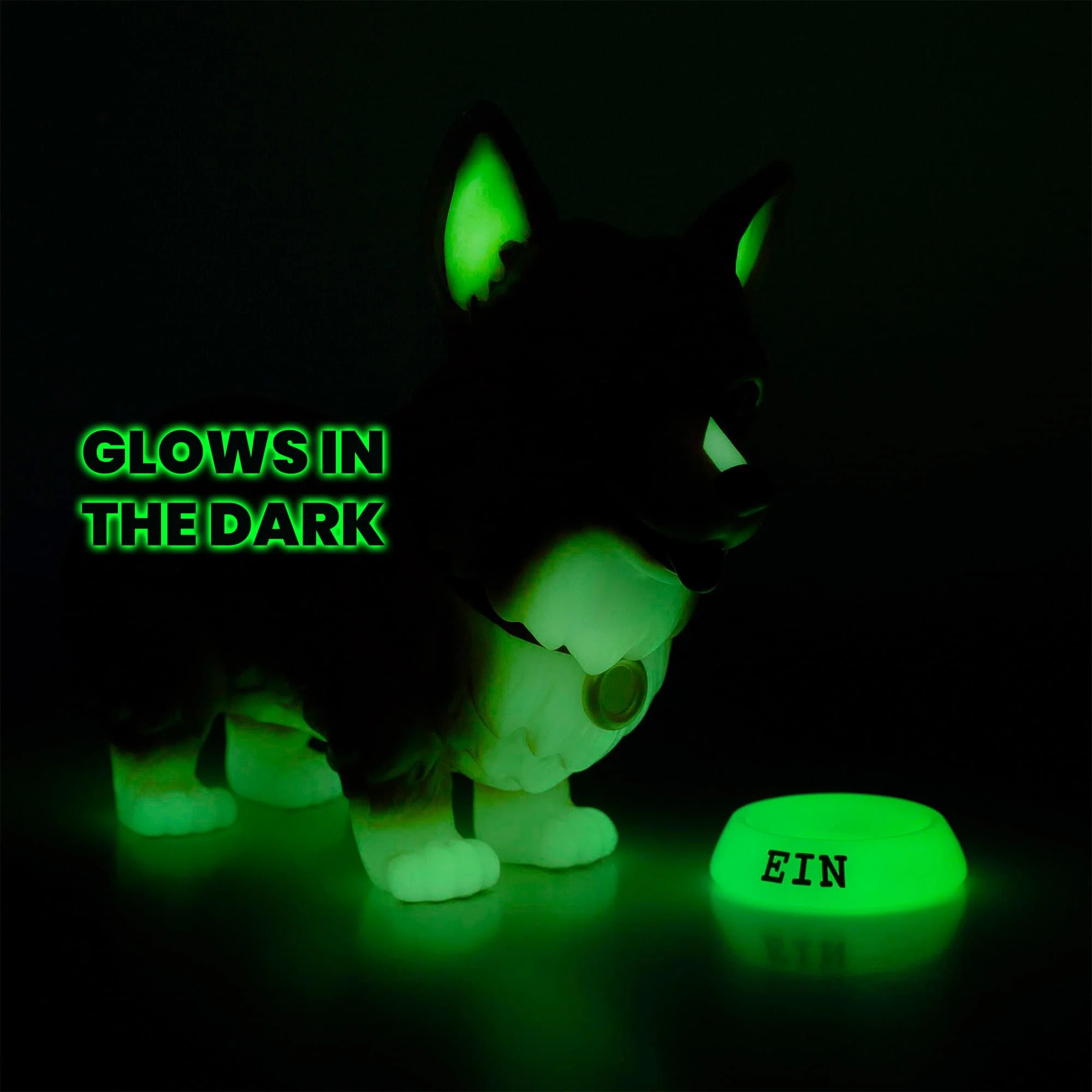 Cowboy Bebop Exclusive Ein Glow in the Dark Figure - Image 6