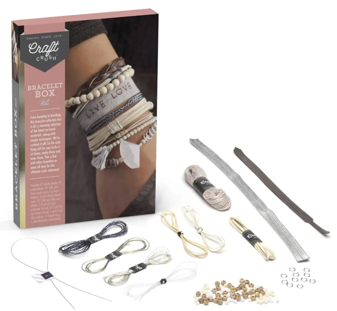 Craft Crush Bracelet Crafting Box | Neutrals - Image 2