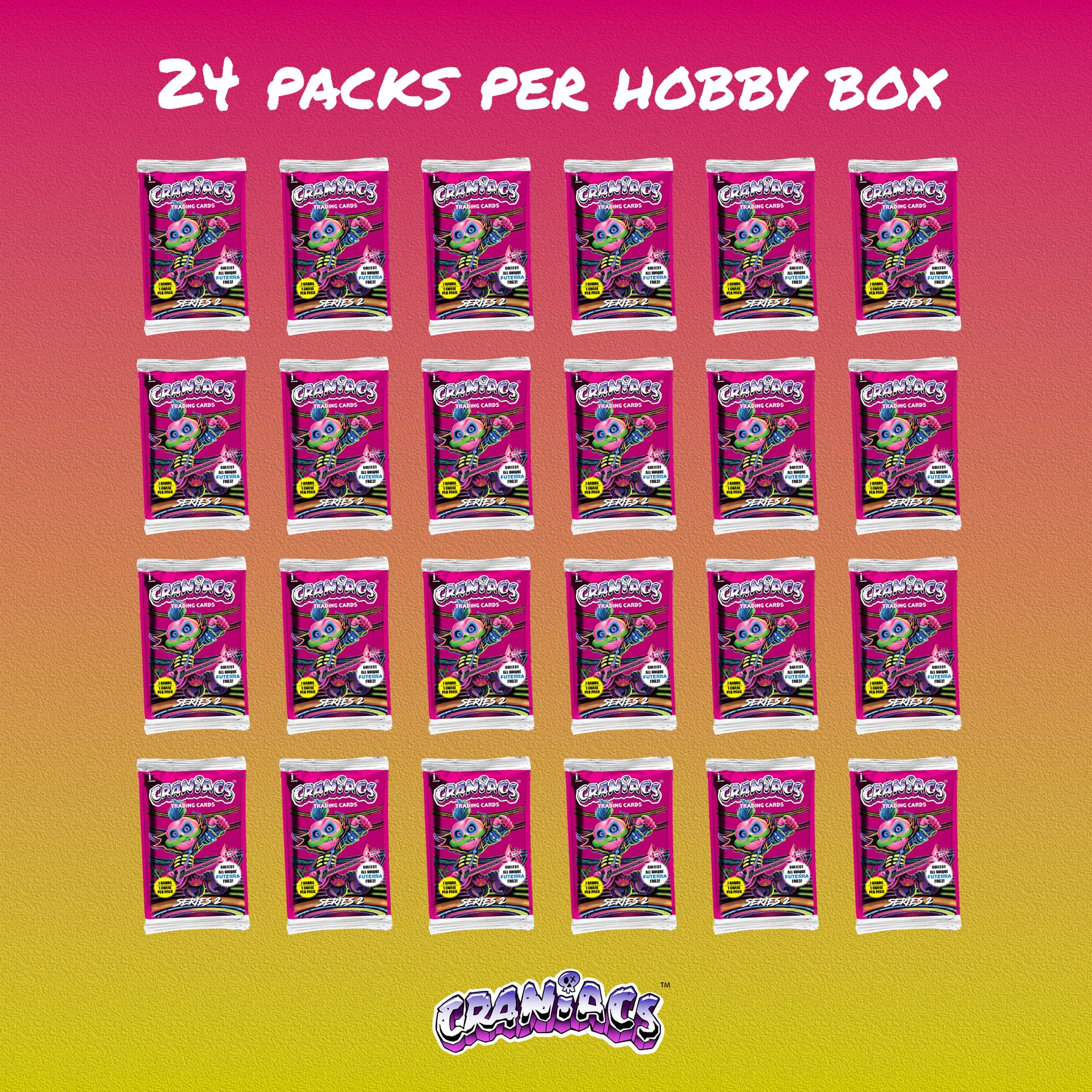 Craniacs Series 2 Trading Cards 24-Pack Hobby Box - Image 2