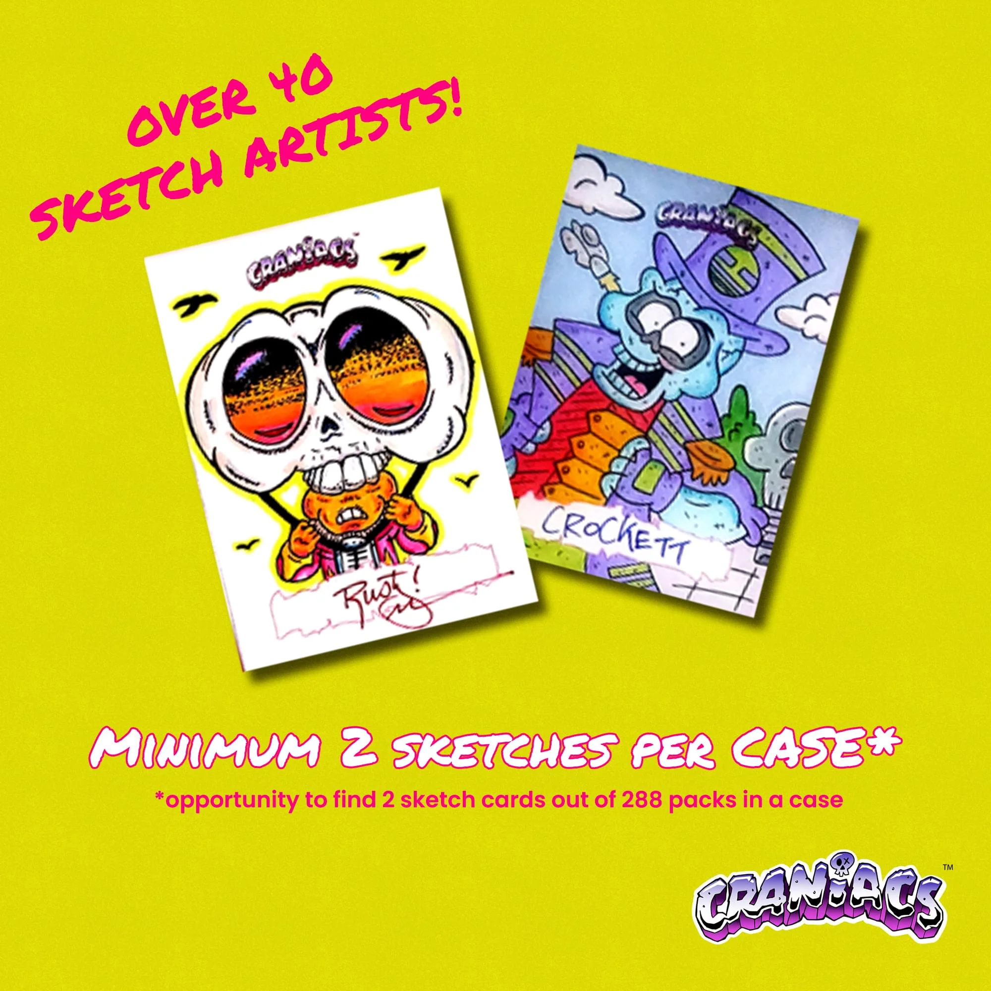 Craniacs Series 2 Trading Cards 24-Pack Hobby Box - Image 7