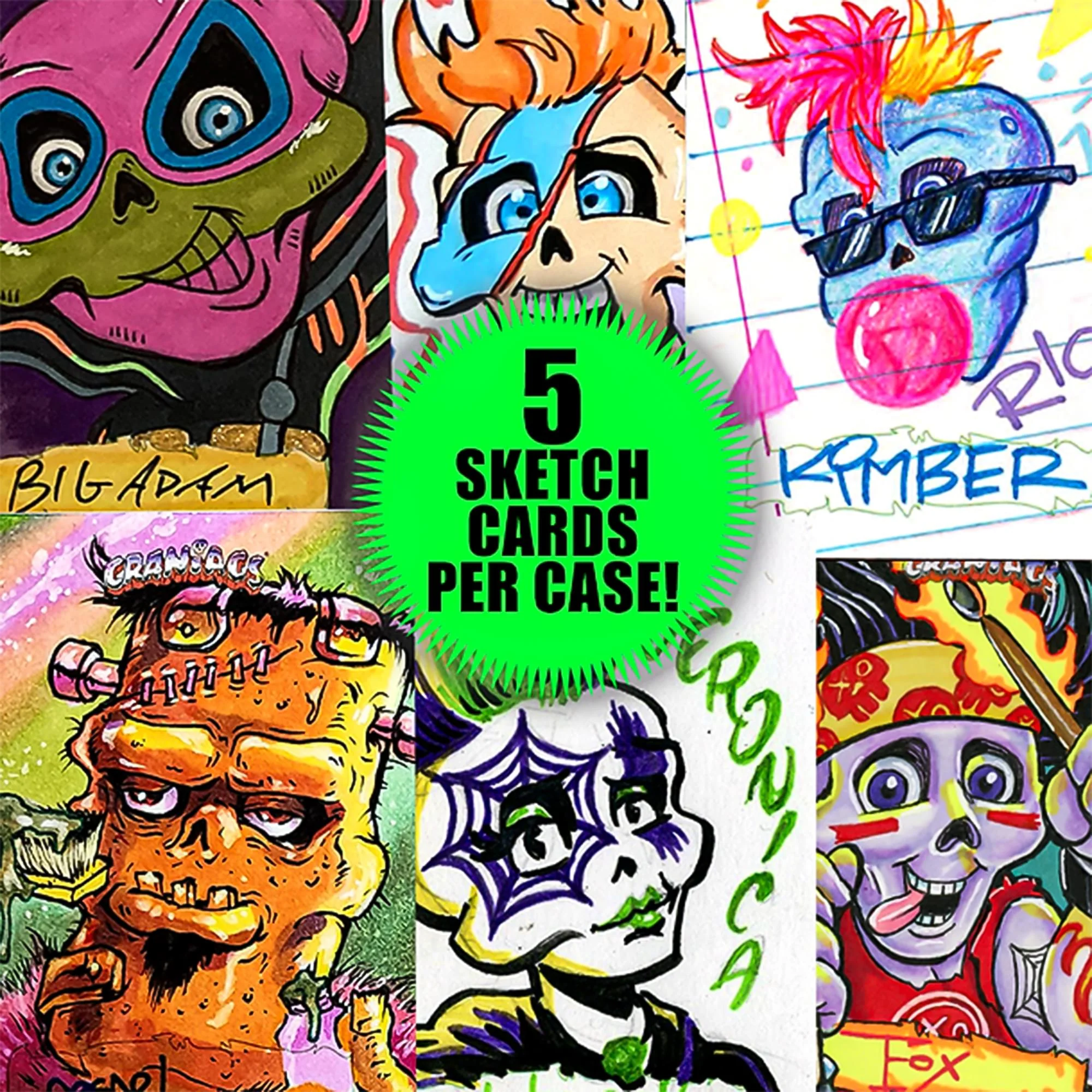 Craniacs Series 3 Trading Cards Skullblam 24-Pack Hobby Box - Image 5