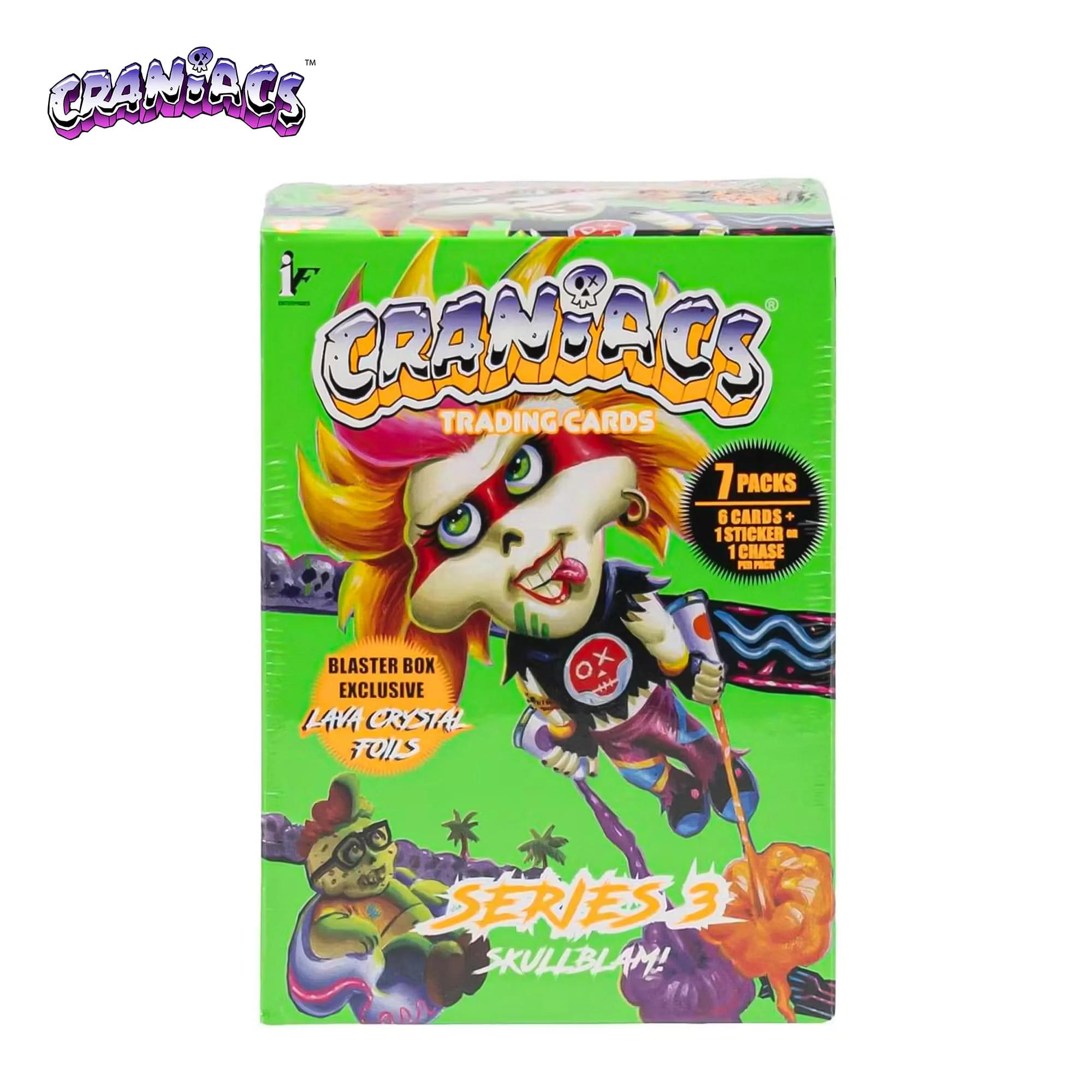 Craniacs Series Trading Cards Skullblam 7-Pack Blaster Box - Image 10