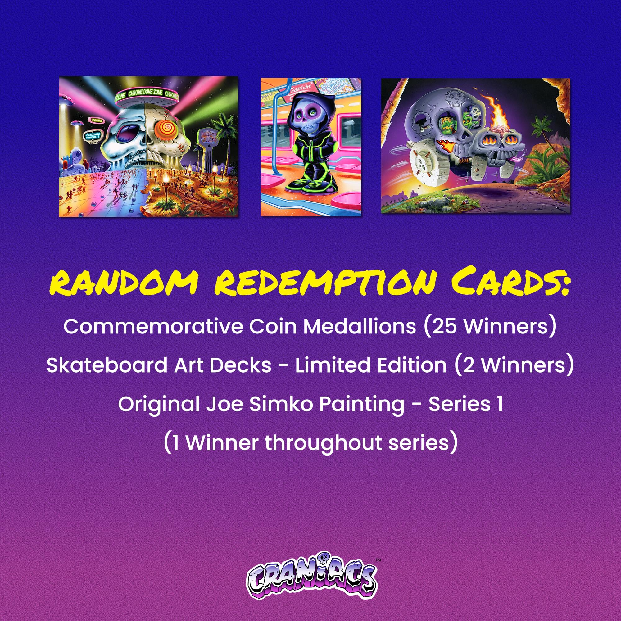 Craniacs Trading Cards Series One Hobby Box | 24 Packs Per Box - Image 8