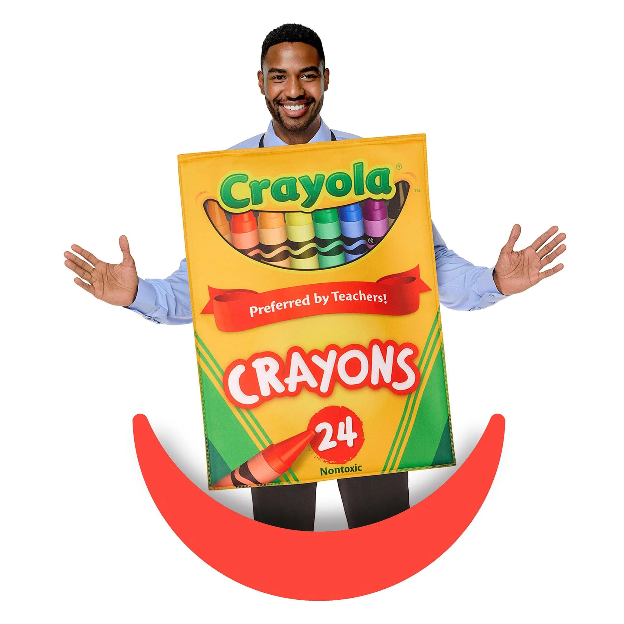 Crayola Crayon Classic Box Quik Change™ Adult Costume | One Size - Image 3