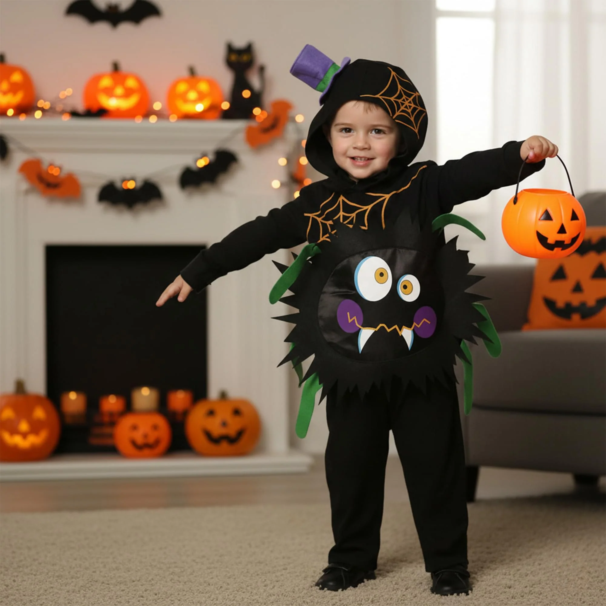 Crazy Spider Child Costume - Image 3