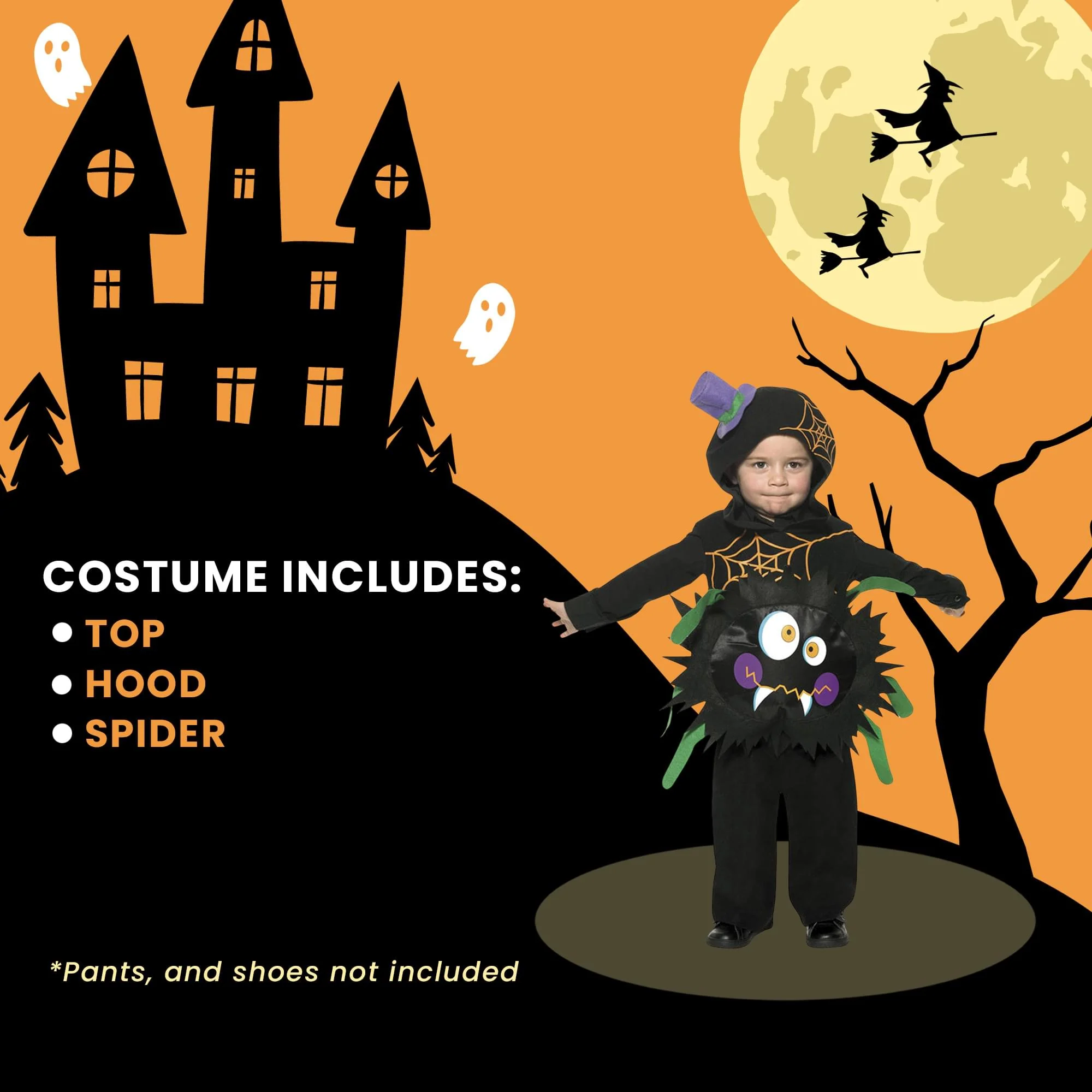 Crazy Spider Child Costume - Image 5
