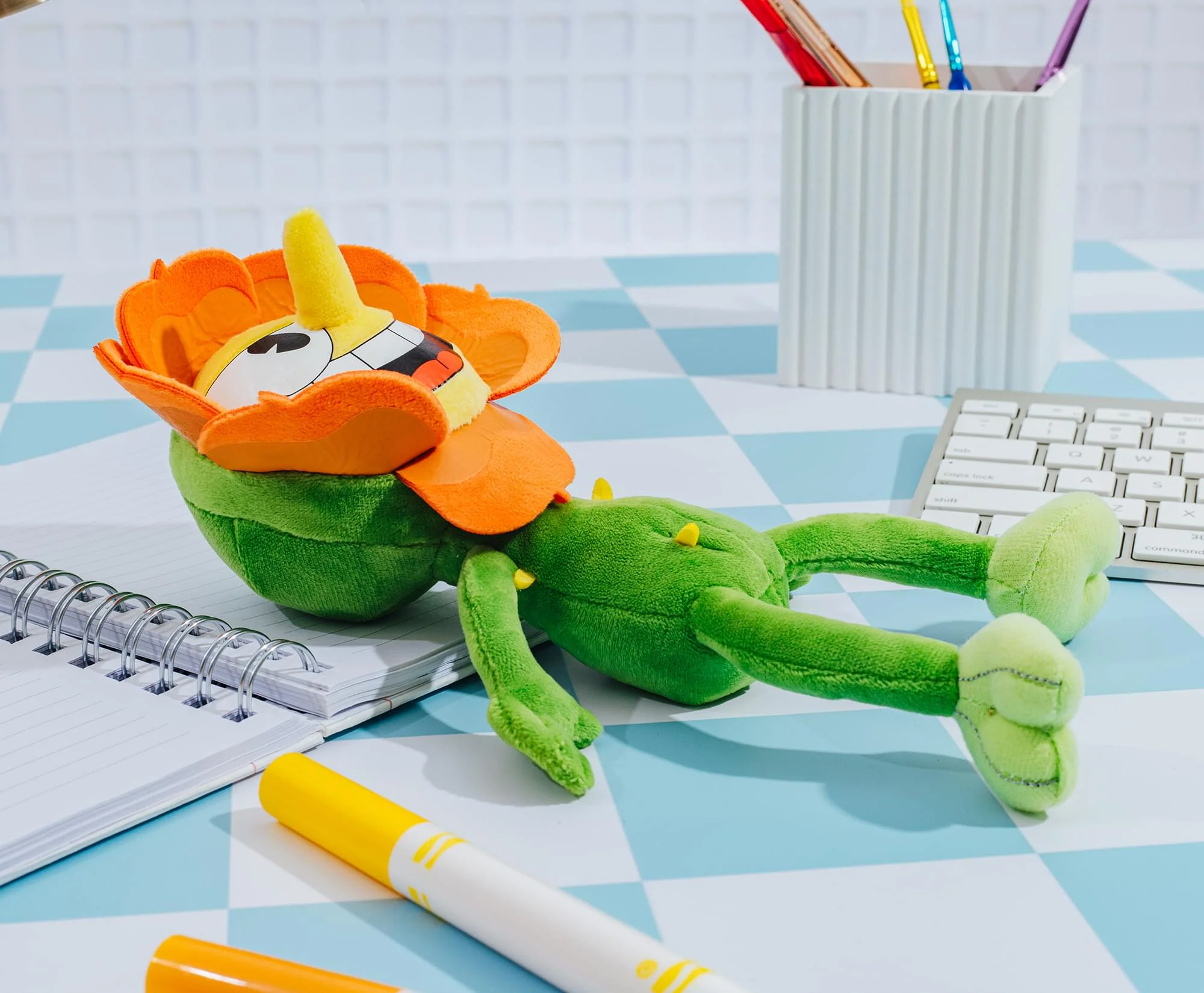 Cuphead Cagney Carnation 9-Inch Plush - Image 11