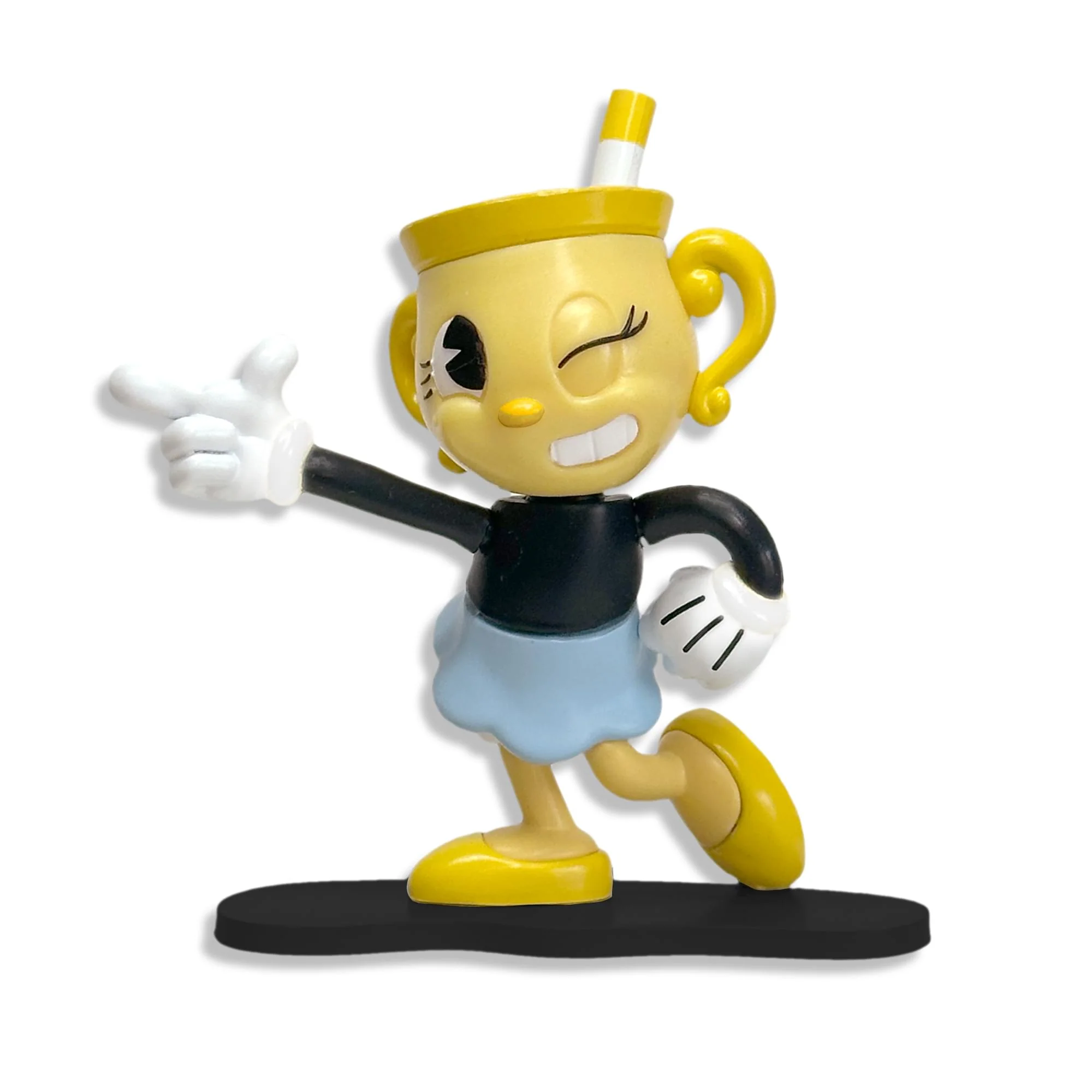 Cuphead Create-A-Figure 3-Inch Mini Figure | Ms. Chalice - Image 4
