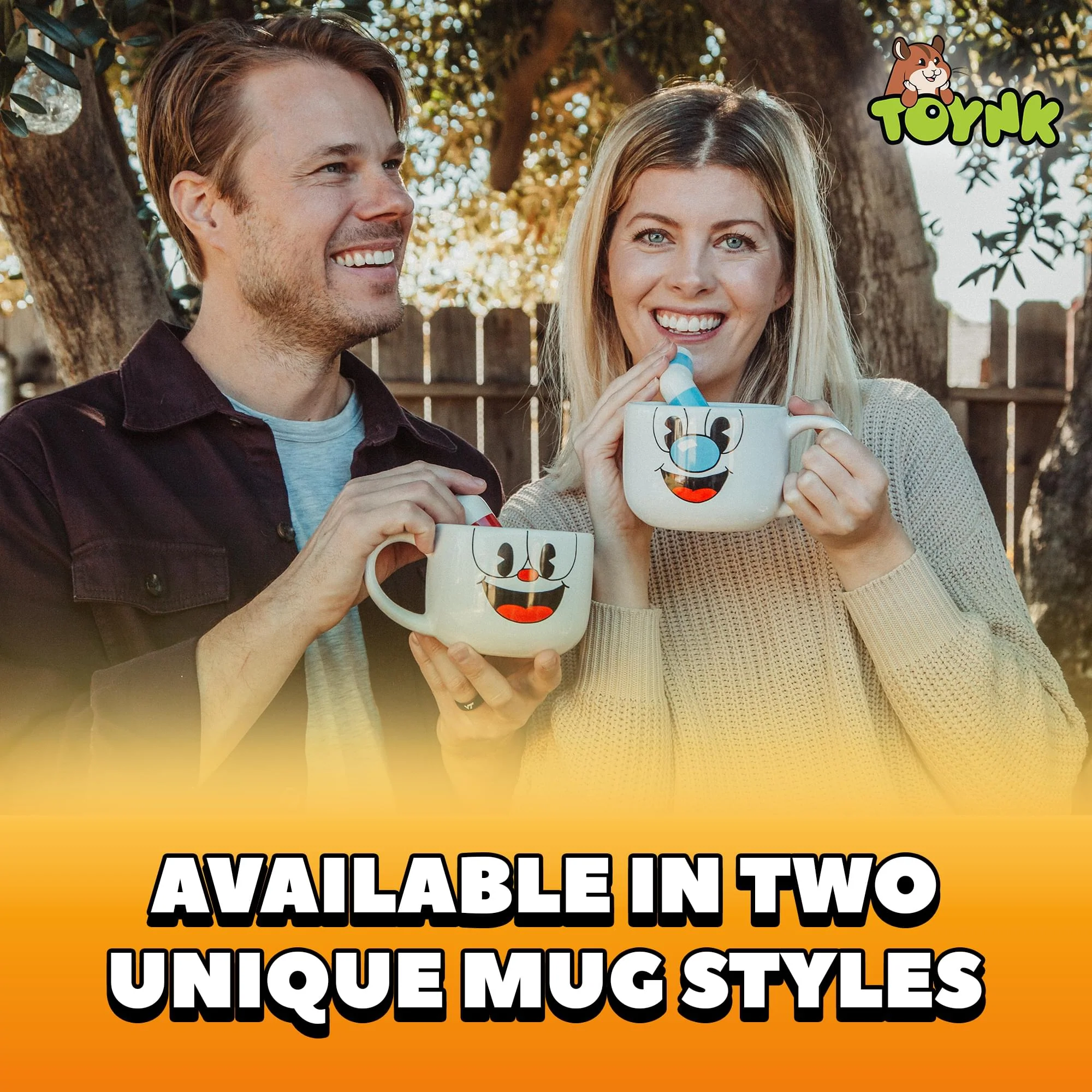 Cuphead Mugman Ceramic Coffee Mug and Straw | Holds 20 Ounces - Image 8