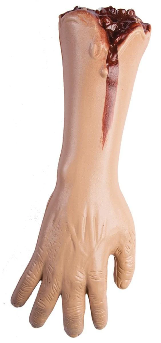 Cut-Off Bloody Arm Halloween Prop