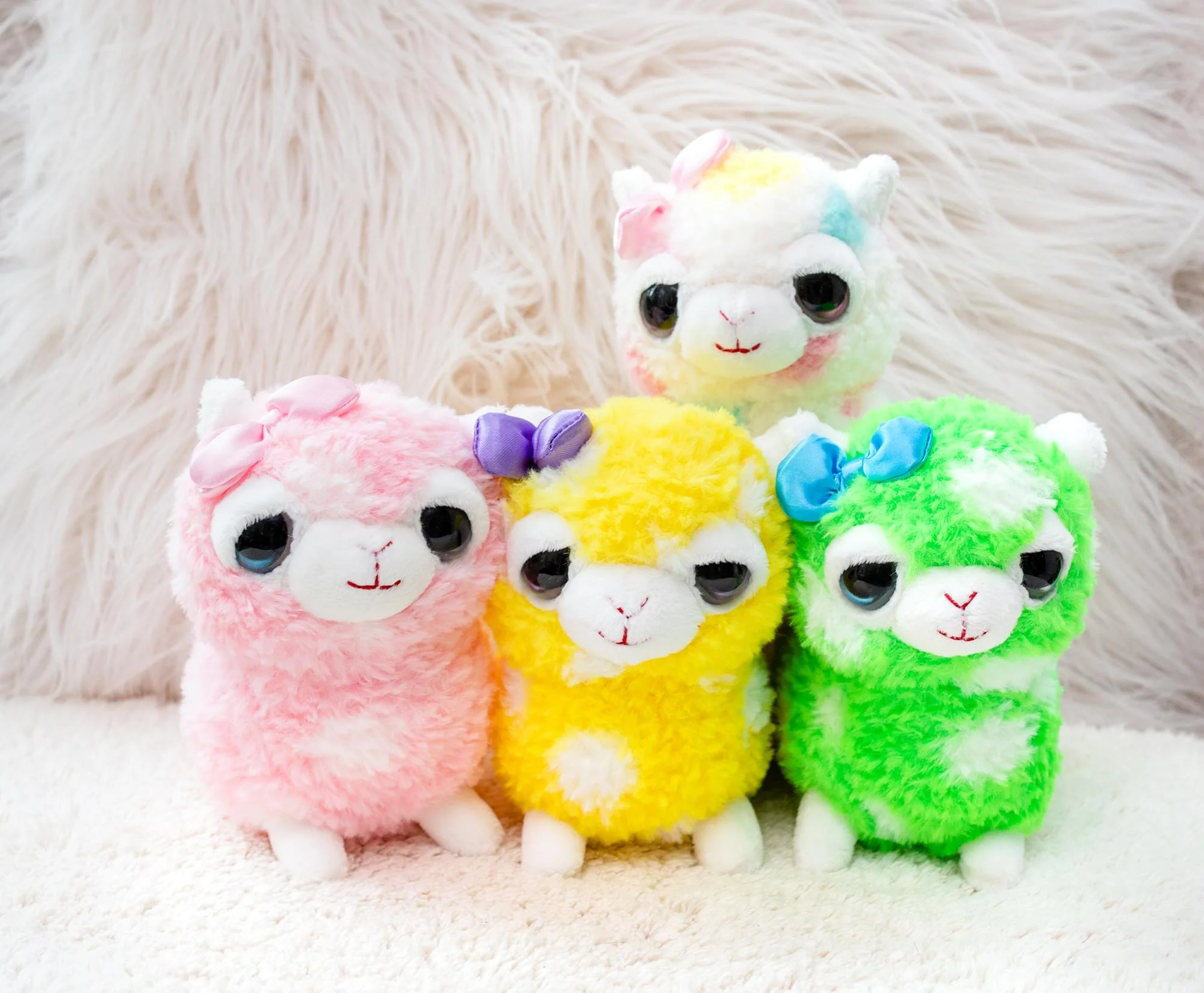 Cute and Cuddly 6 Inch Alpaca Plush | Green - Image 8