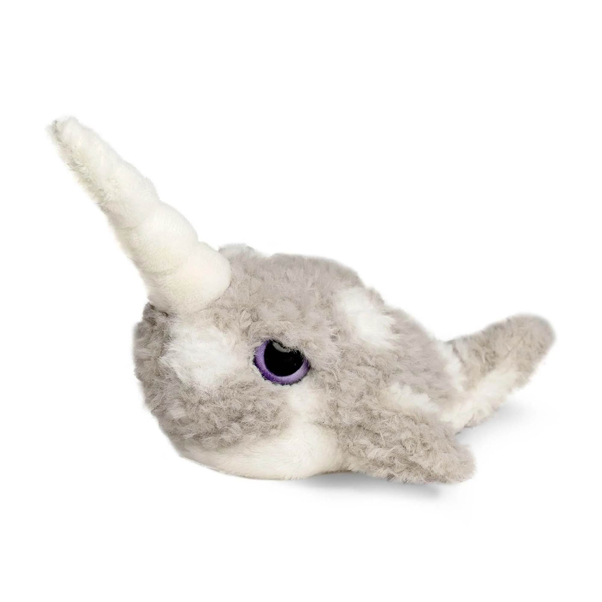 Cute & Cuddly Narwhal 6 Inch Plush | Grey - Image 2