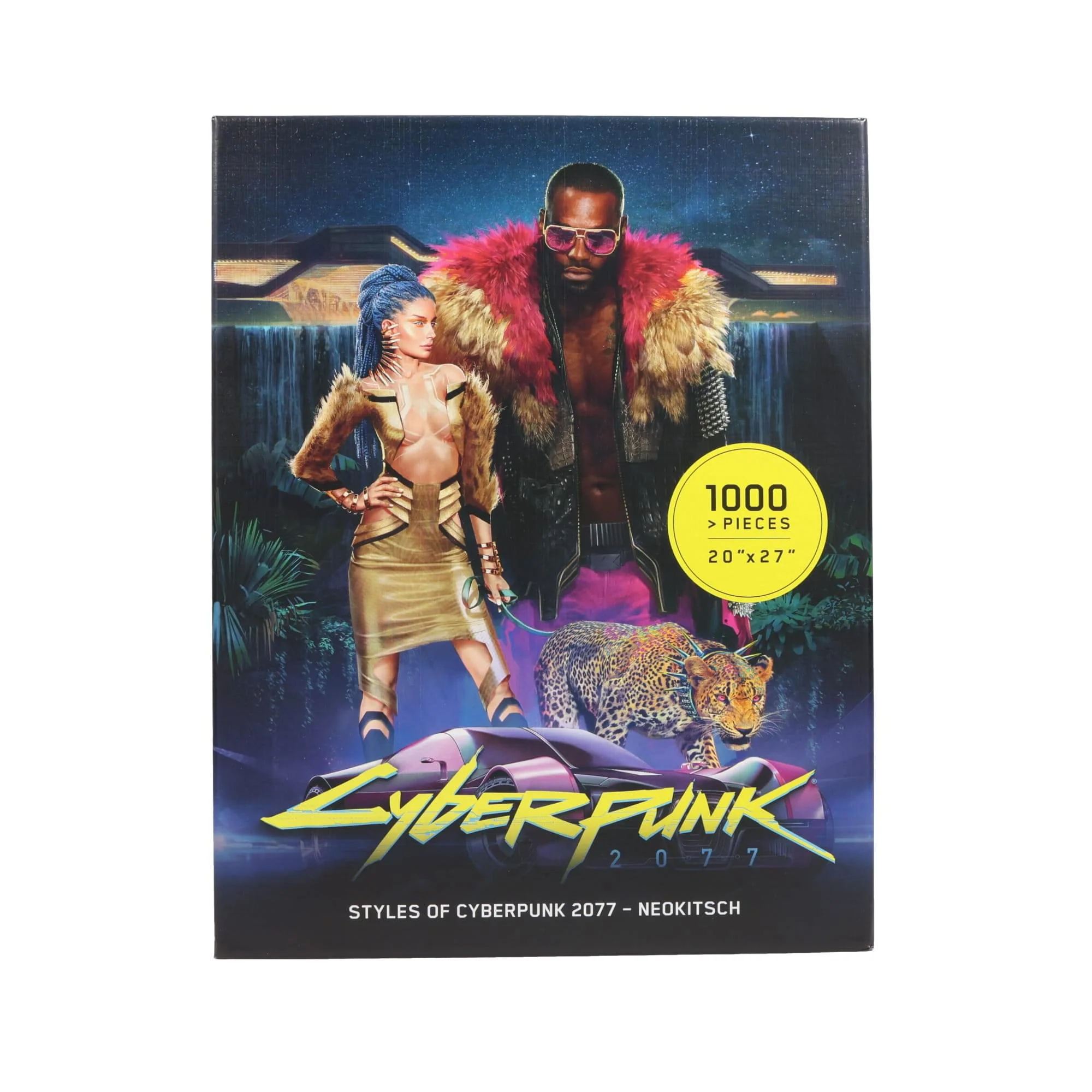 Cyberpunk 2077 Neokitsch 1000 Piece Jigsaw Puzzle - Image 2