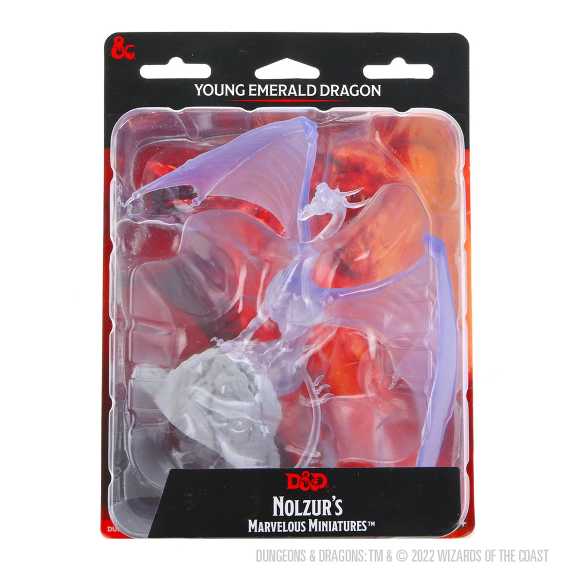 D&D Nolzurs Marvelous Unpainted Miniatures | Young Emerald Dragon - Image 2