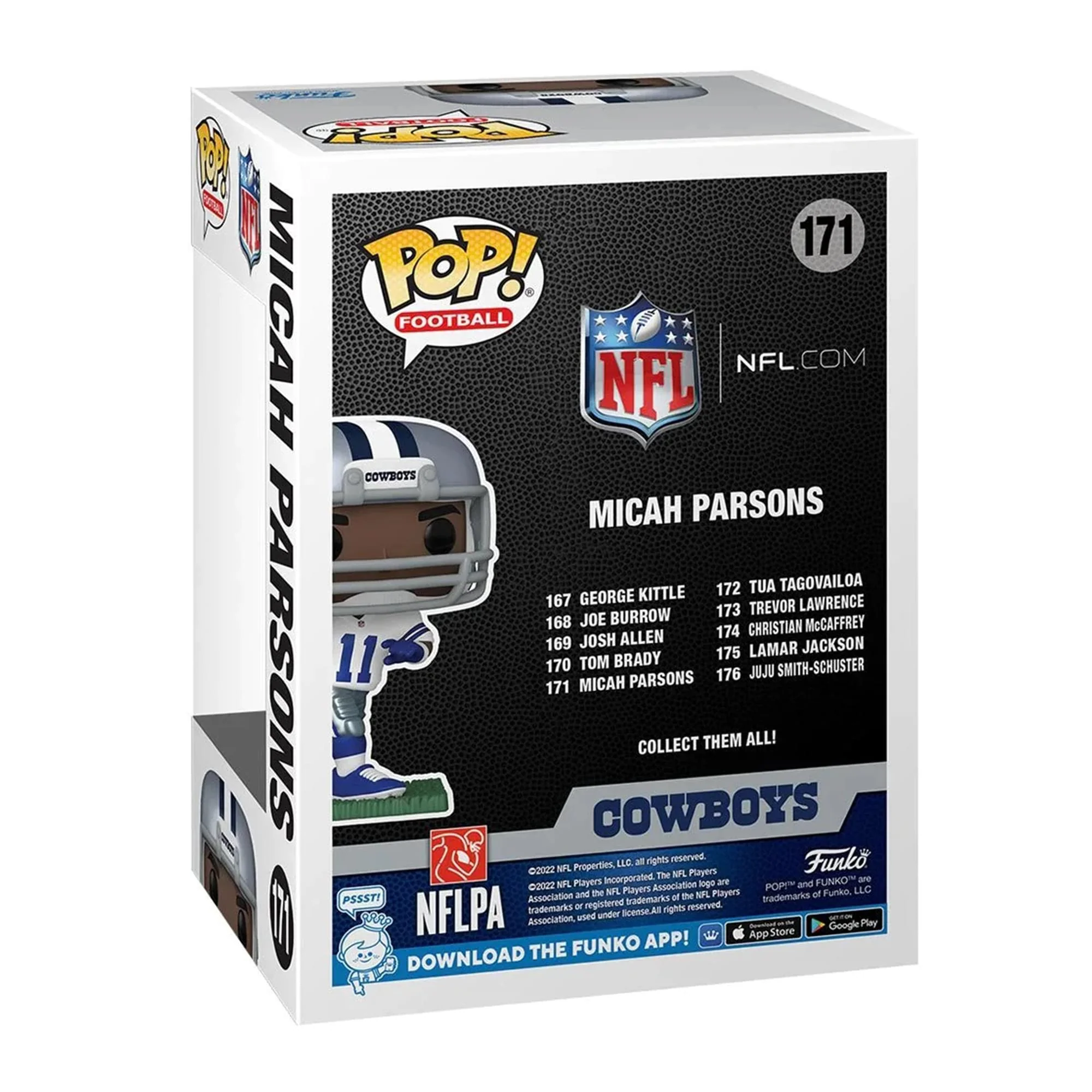 Dallas Cowboys NFL Funko POP | Micah Parsons - Image 5
