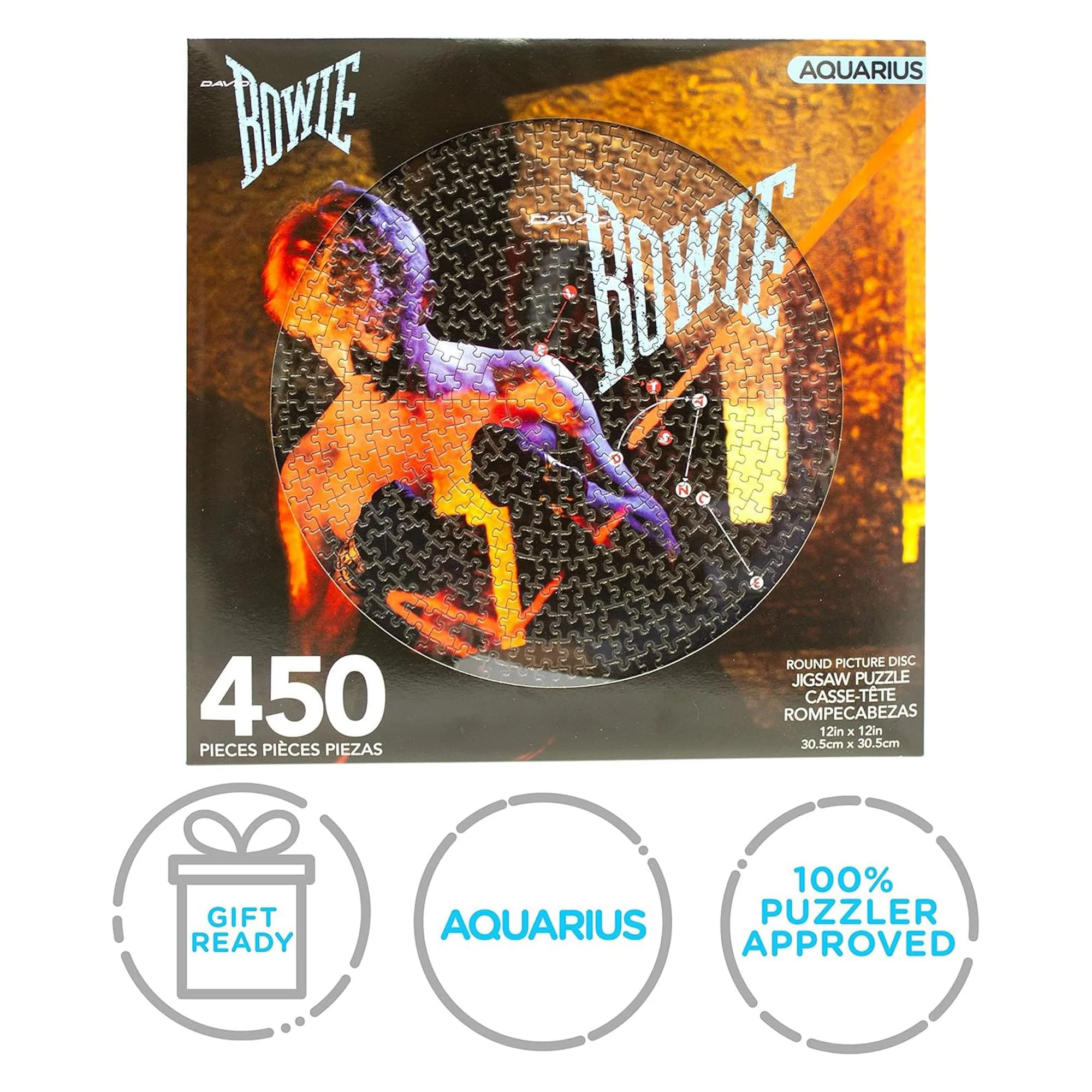 David Bowie Let's Dance 450 Piece Picture Disc Jigsaw Puzzle - Image 6