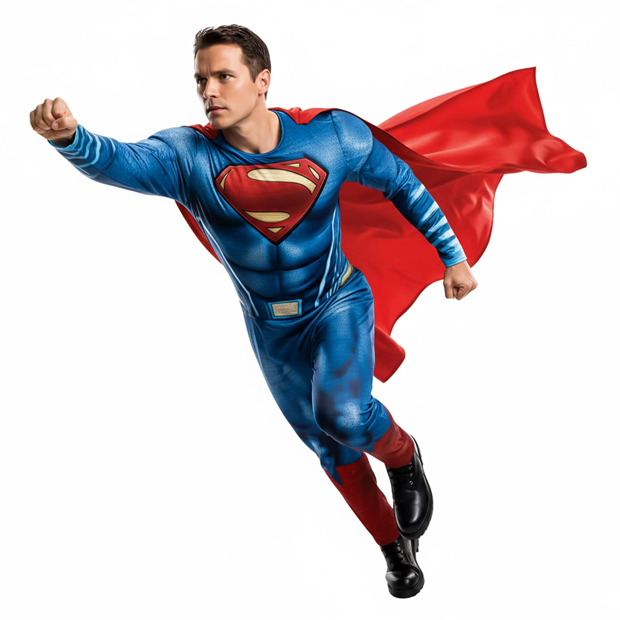 Dawn of Justice Superman Chest, Waist Adult Costume - Image 2