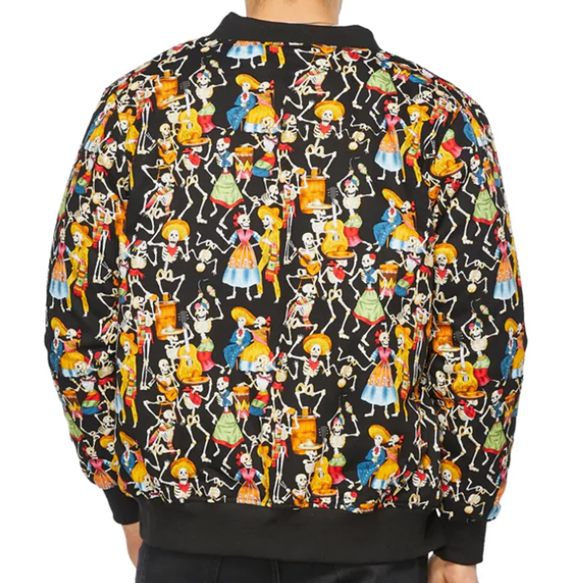 Day of Dead Bomber Jacket - Unisex - Image 4
