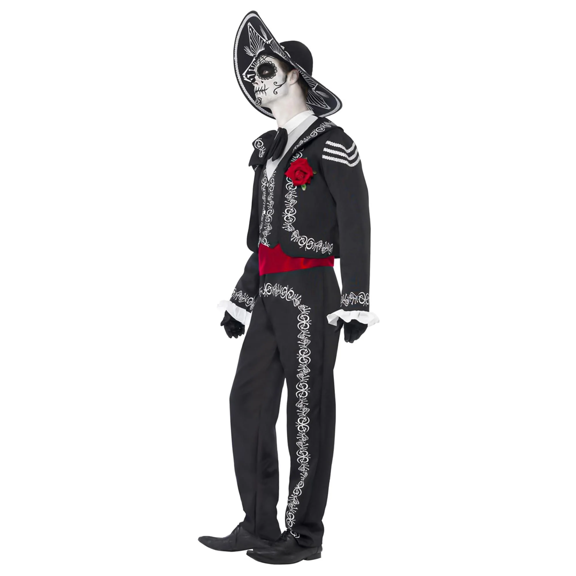 Day of the Dead Senor Bones Adult Costume - Image 14