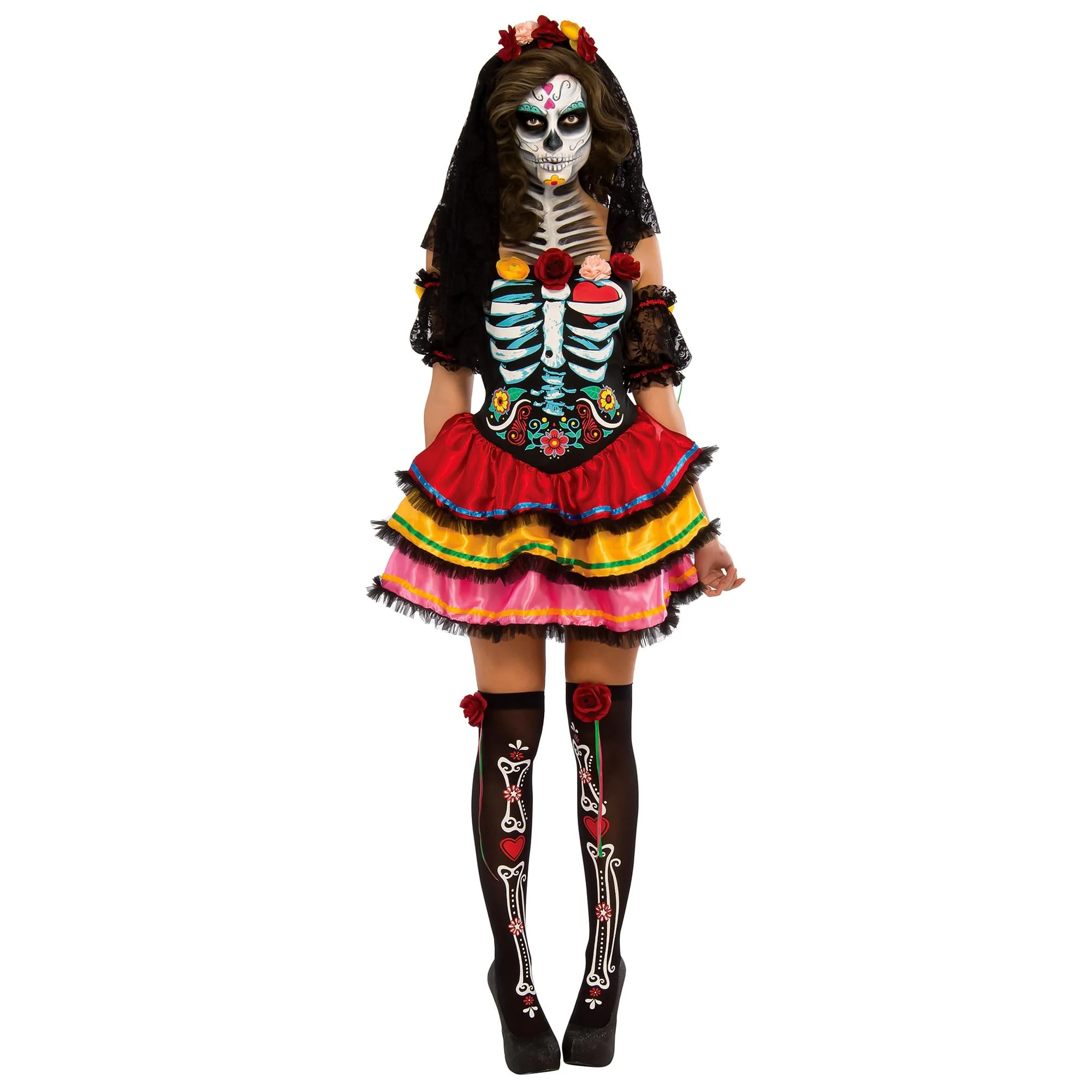 Day Of The Dead Senorita Adult Costume - Image 11