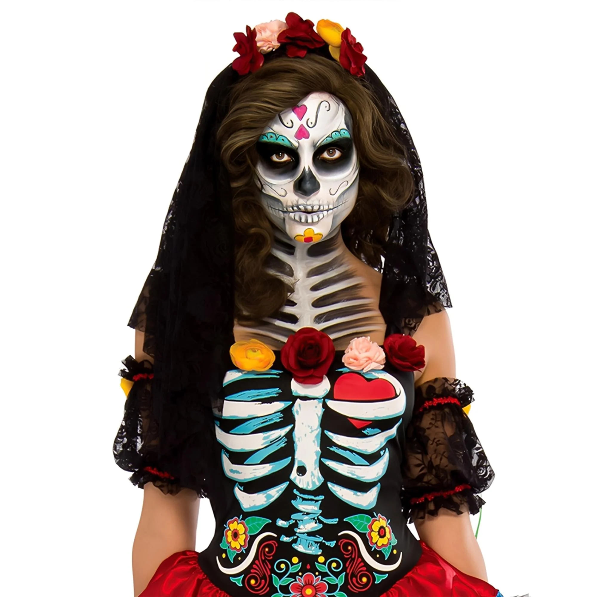 Day Of The Dead Senorita Adult Costume - Image 3