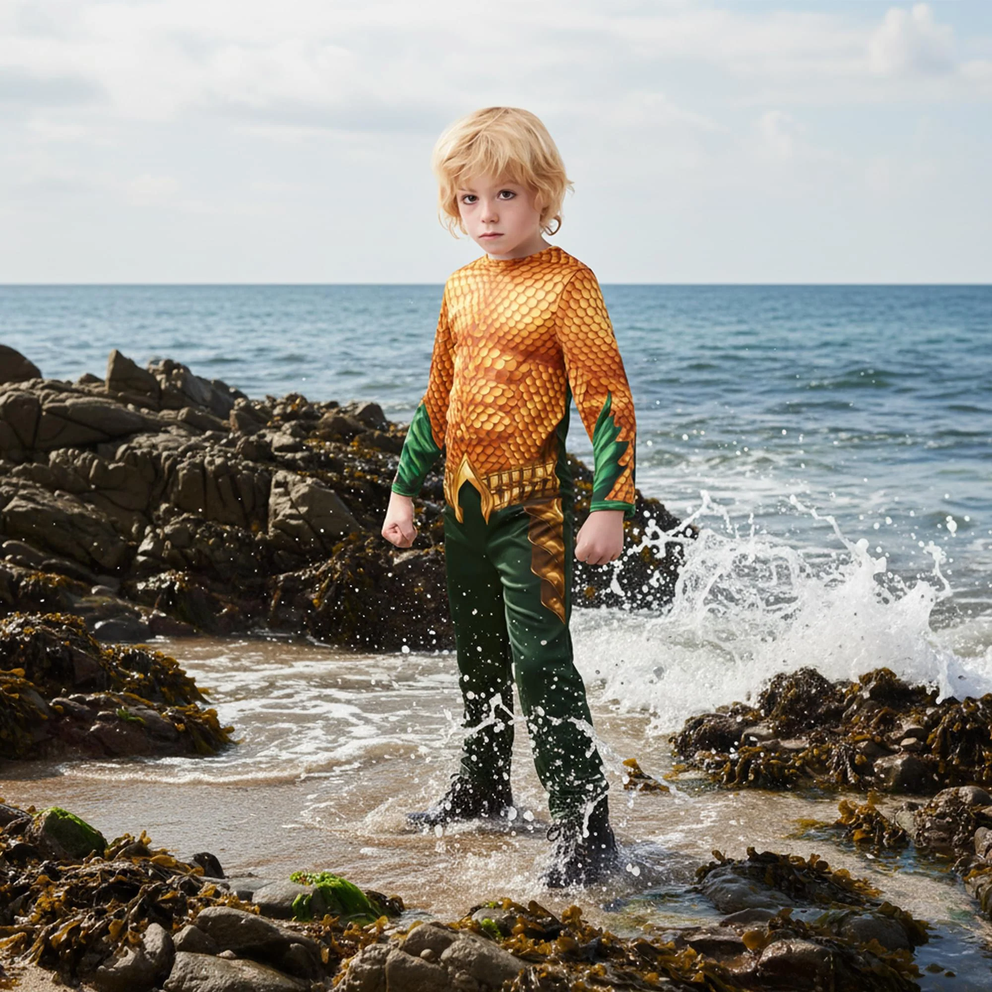 DC Aquaman Child Costume - Image 4