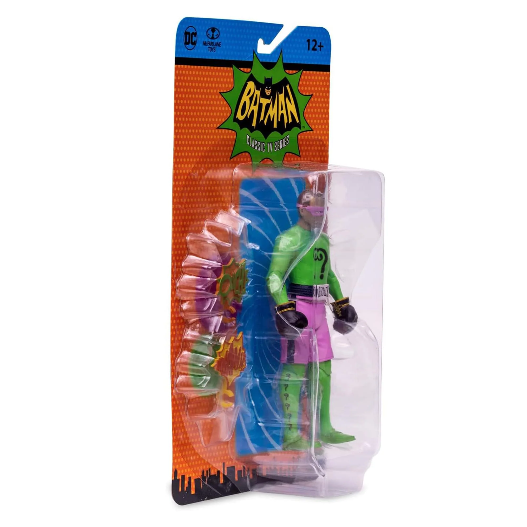DC Batman 1966 TV Series 5 Inch Action Figure | Riddler Boxing - Image 9