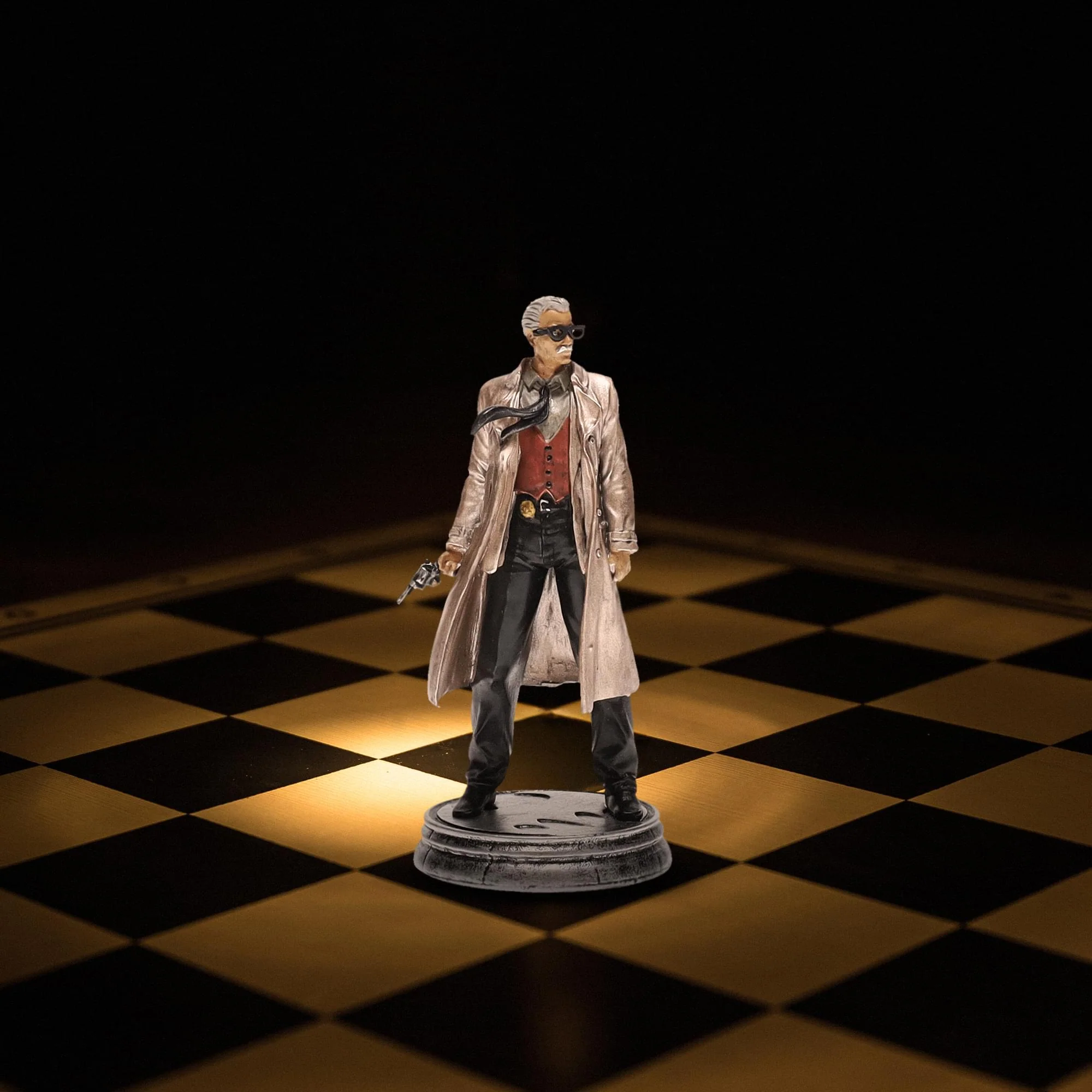 DC Chess Collection #10 Commissioner Gordon (Pawn) | Chess Piece Only - Image 7